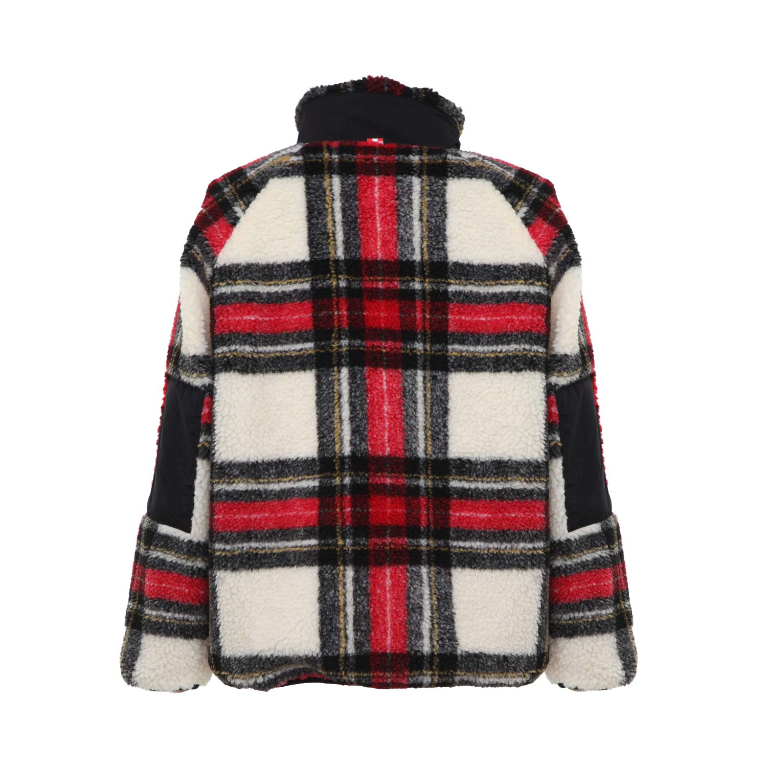 GIACCA SHERPA UNISEX TARTAN - annameglio.com abbigliamento moda