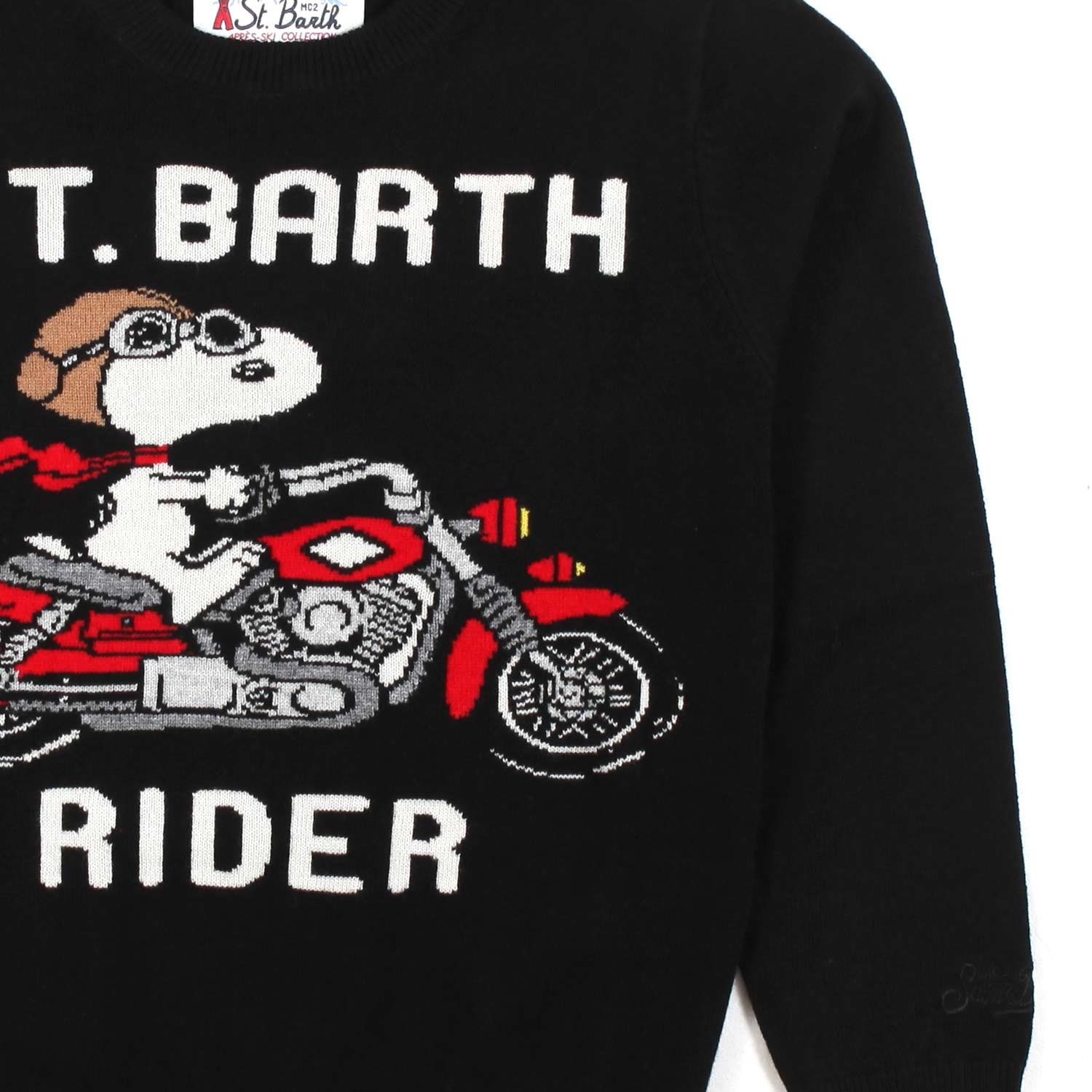 MAGLIONE SNOOPY NERO BAMBINO E TEEN - annameglio.com abbigliamento moda