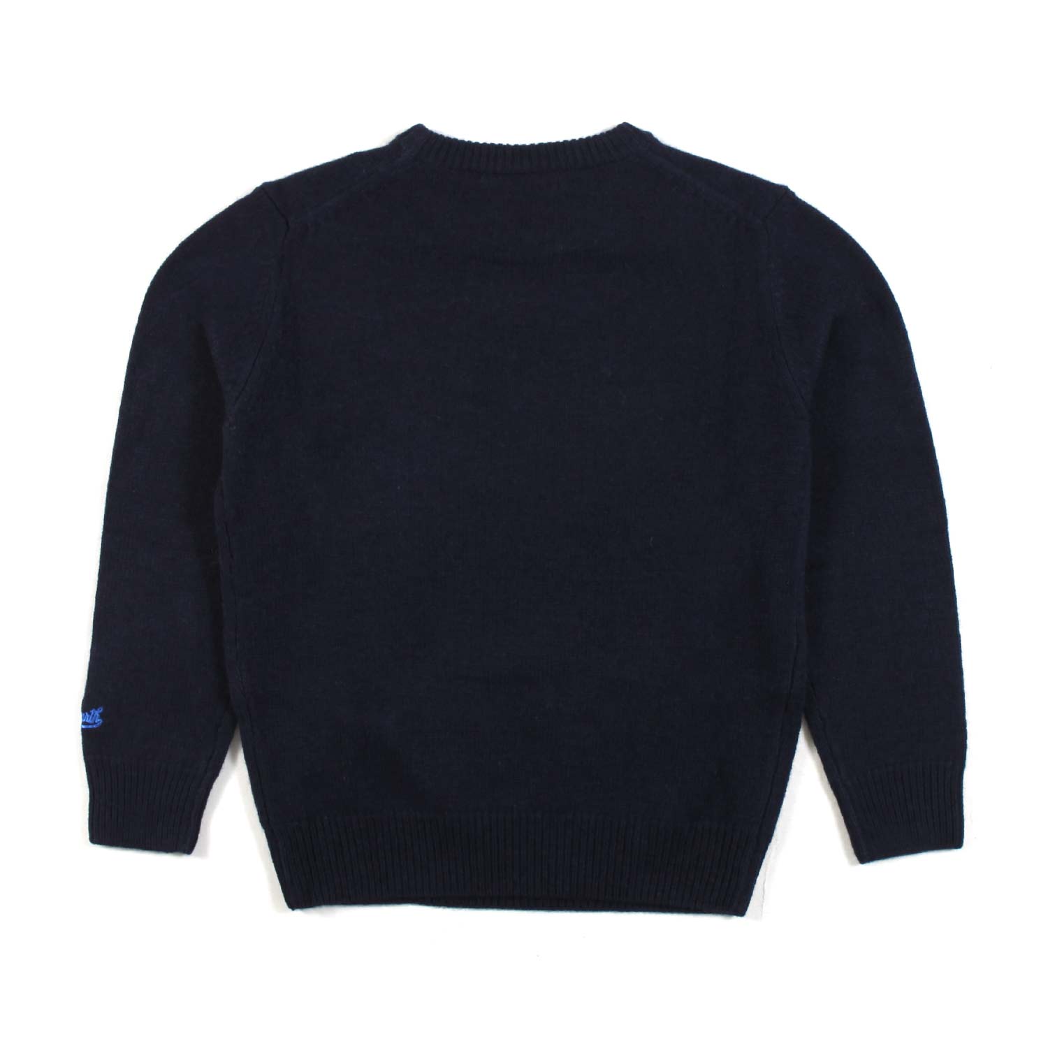 MAGLIONE UNISEX BLU SCURO CON SNOOPY JACQUARD - annameglio.com abbigliamento moda