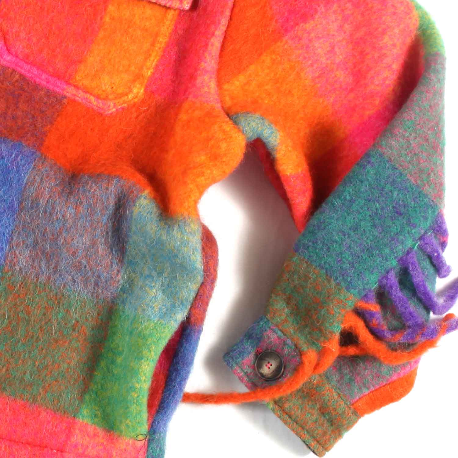 GIACCA CAMICIA MULTICOLOR A QUADRI BAMBINA E TEEN - annameglio.com abbigliamento moda