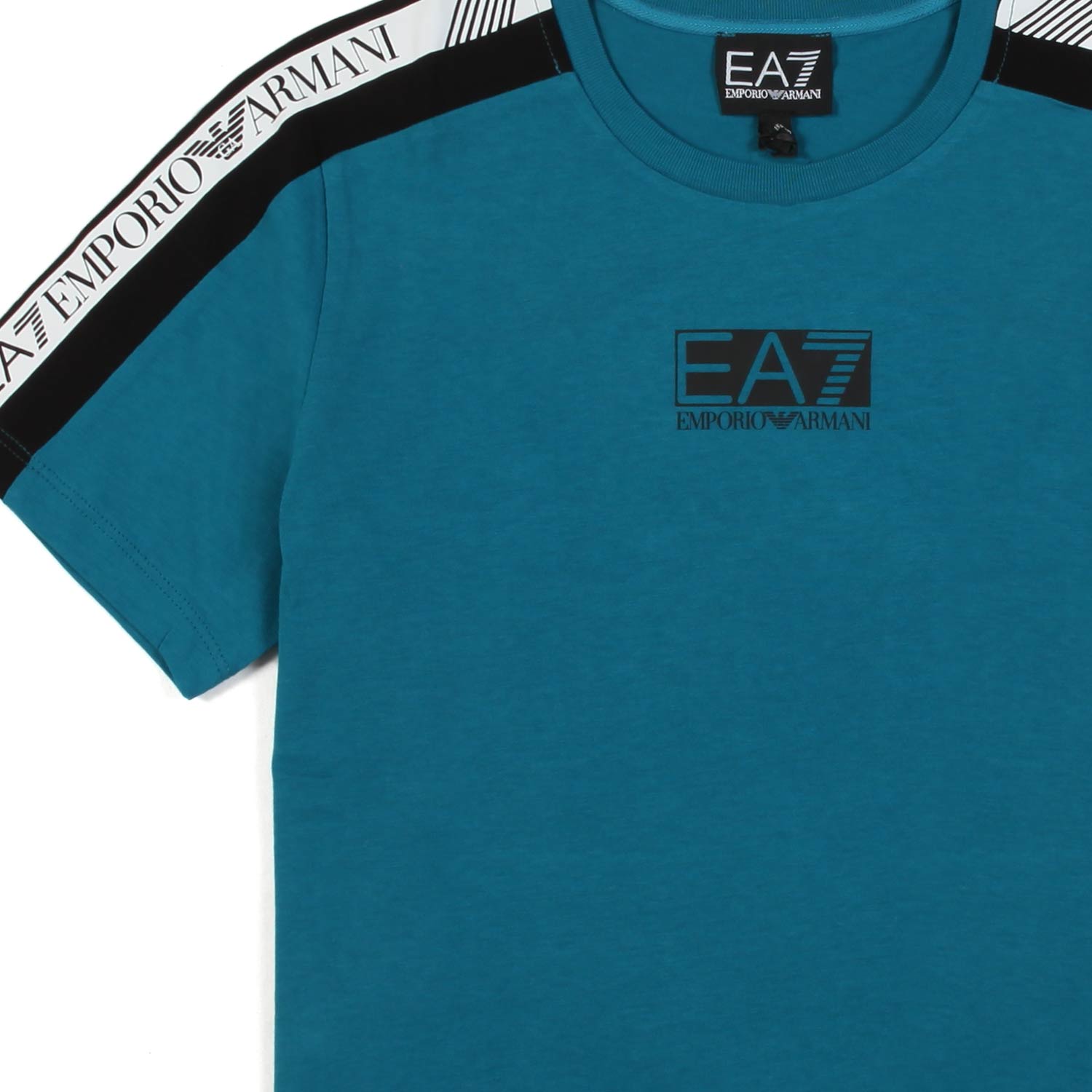 T-SHIRT OTTANIO CON STRISCE NERE E BIANCHE - annameglio.com abbigliamento moda