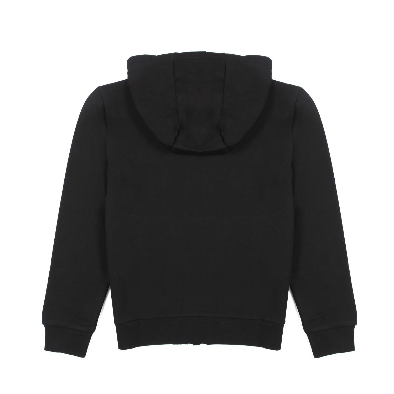 FELPA HOODIE NERA CON LOGO EA7 ORO - annameglio.com abbigliamento moda