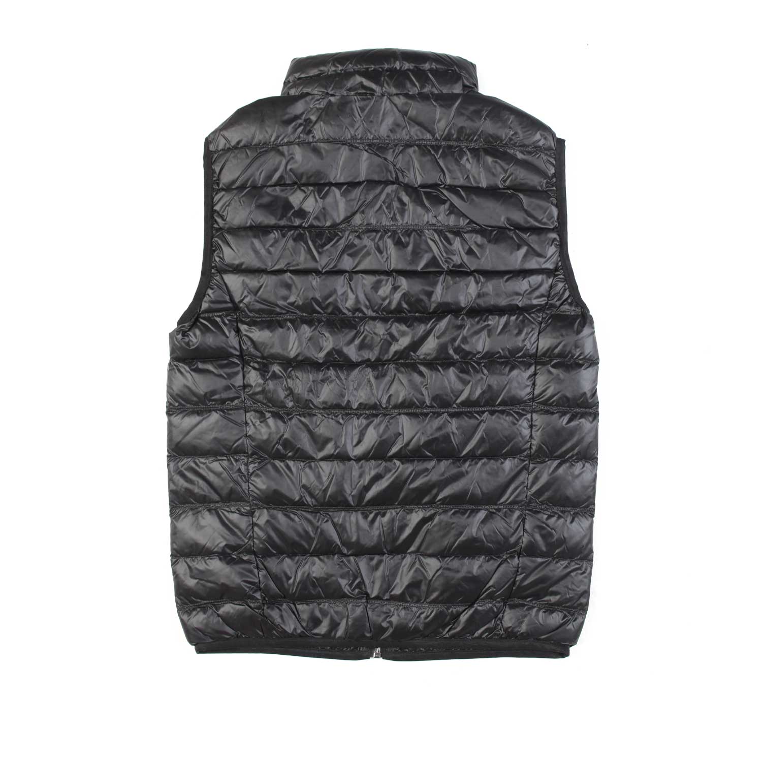 GILET CORE IDENTITY NERO CON LOGO EA7 ORO - annameglio.com abbigliamento moda