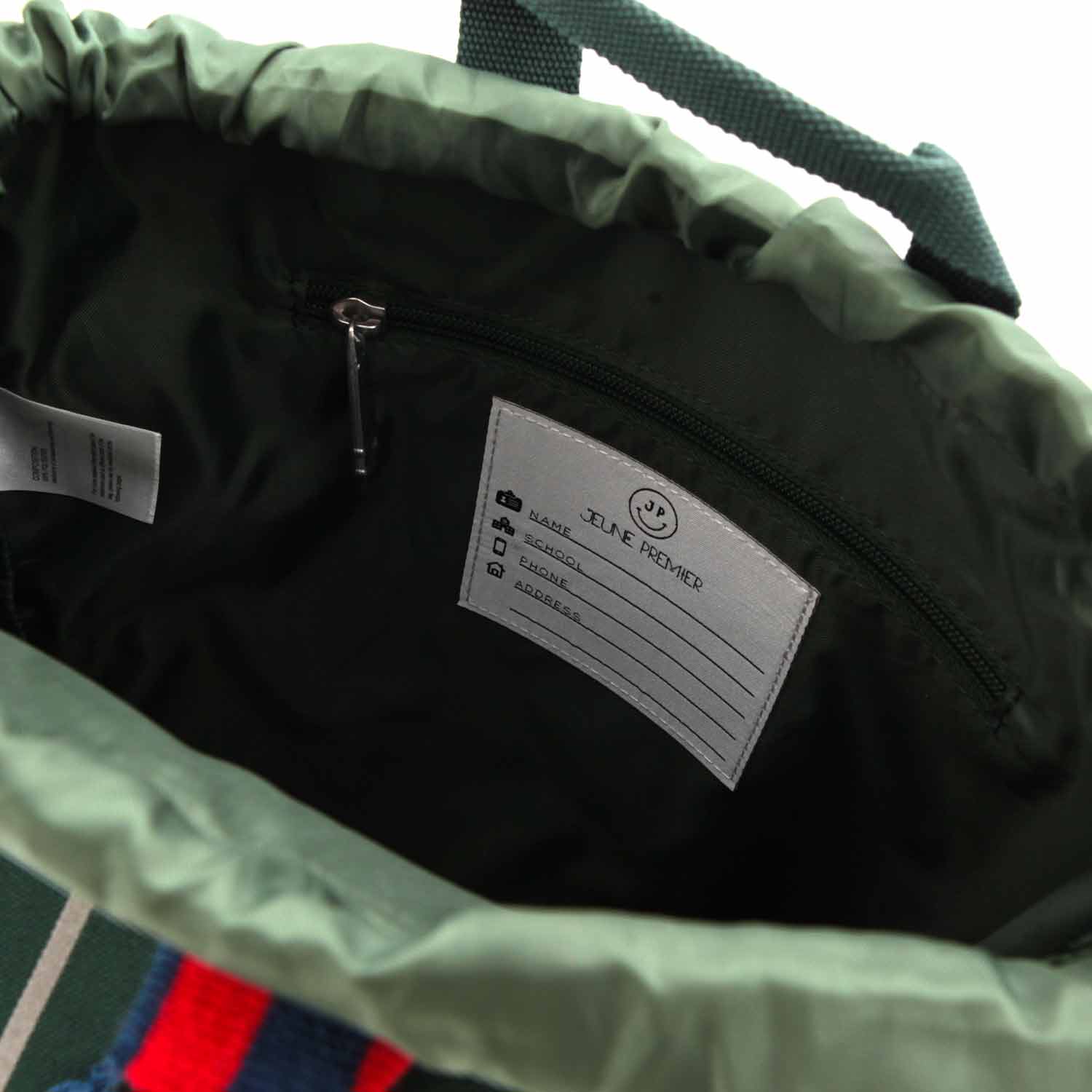 ZAINO A SACCA FC JEUNE PREMIER VERDE BOTTIGLIA - annameglio.com abbigliamento moda