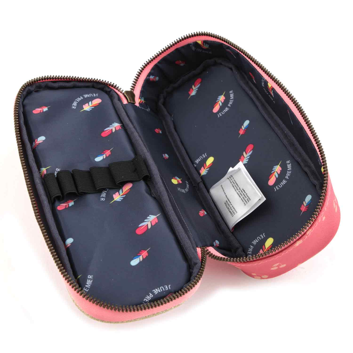 ASTUCCIO CHERRY GLITTER ROSA E ORO - annameglio.com abbigliamento moda