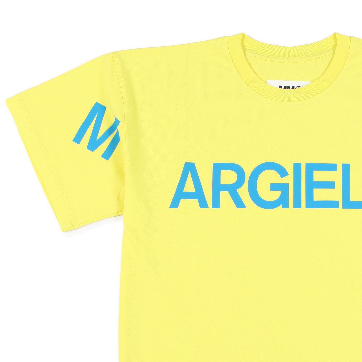 T-SHIRT GIALLA CON LOGO BAMBINA E RAGAZZA - annameglio.com abbigliamento moda