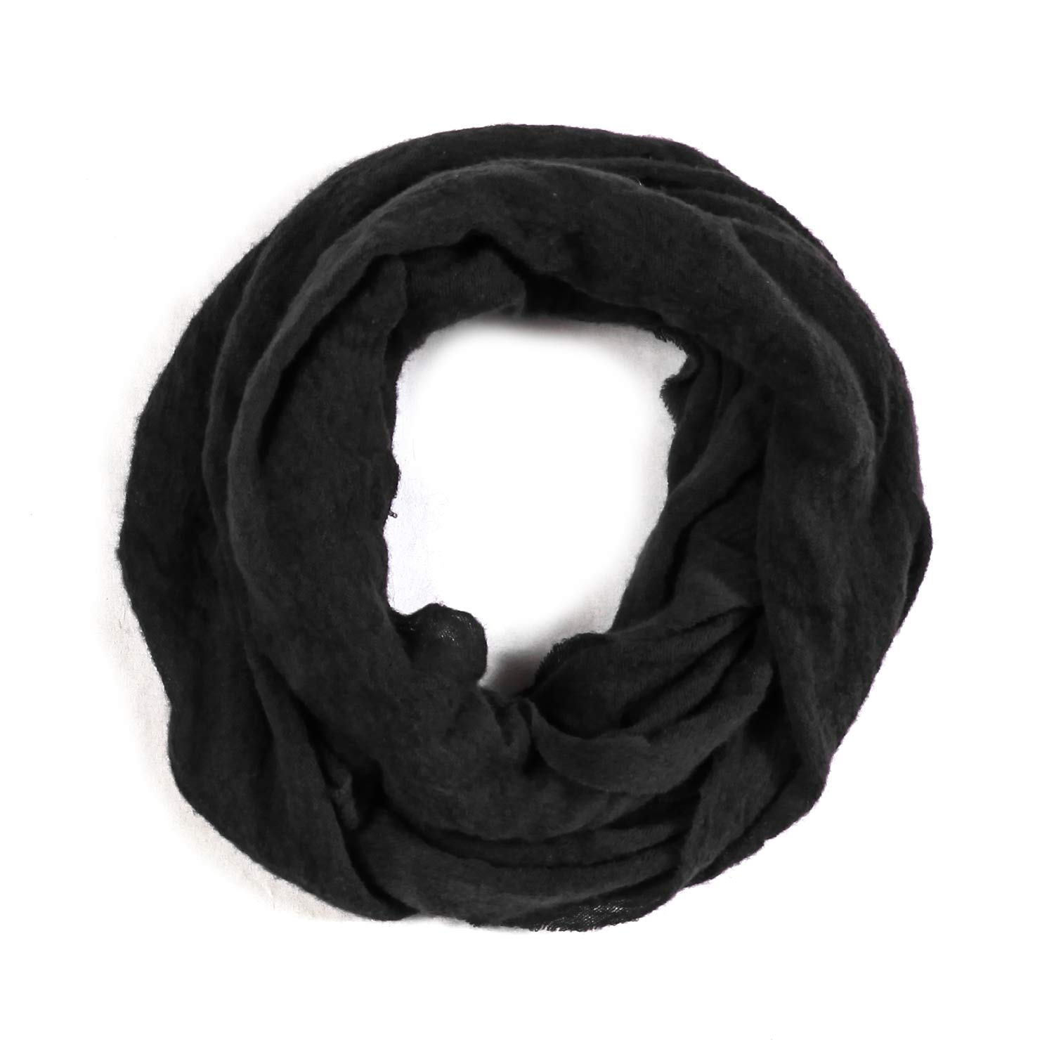 SCIARPA TUBO NERA IN CACHEMIRE - annameglio.com abbigliamento moda