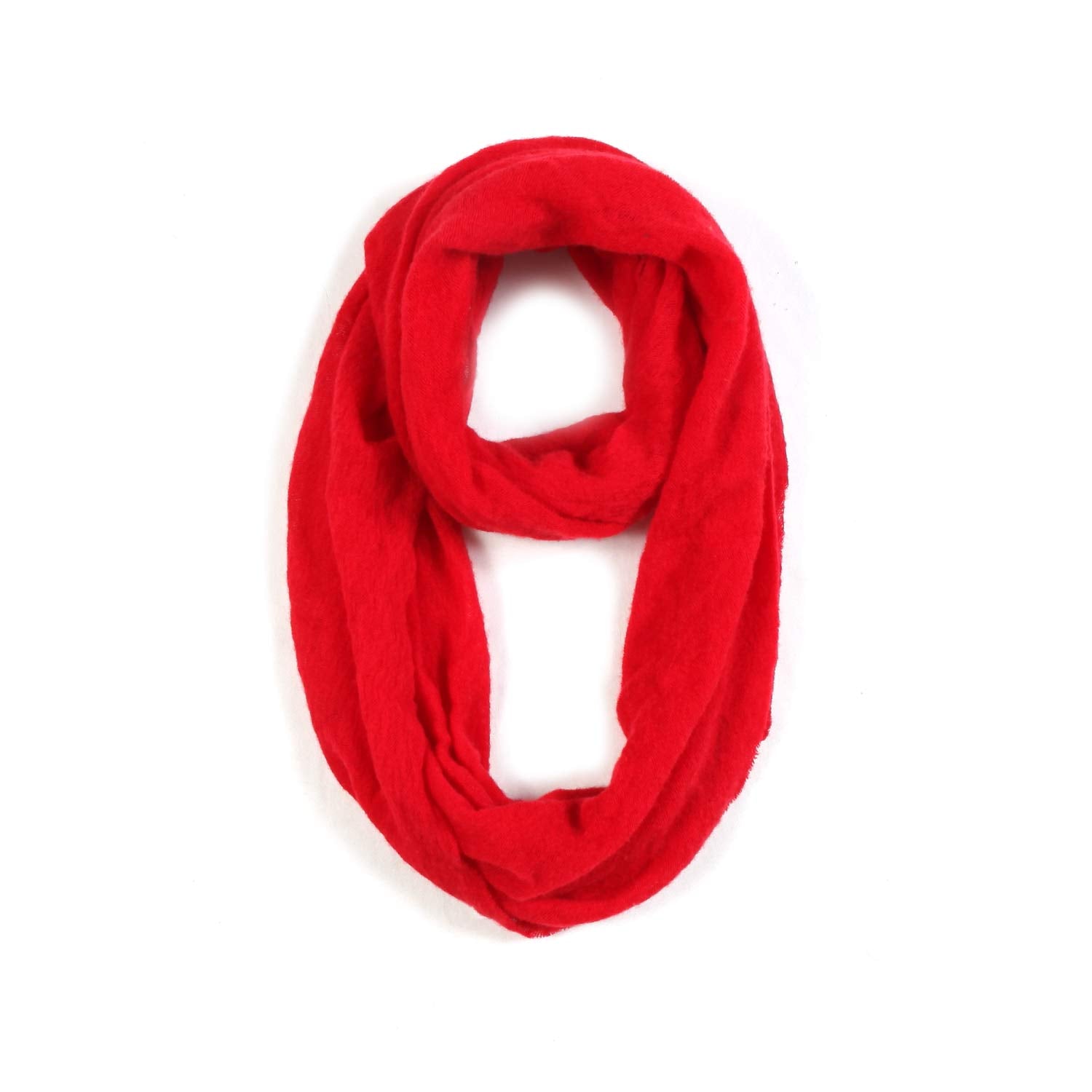 SCIARPA TUBO ROSSA IN CACHEMIRE - annameglio.com abbigliamento moda