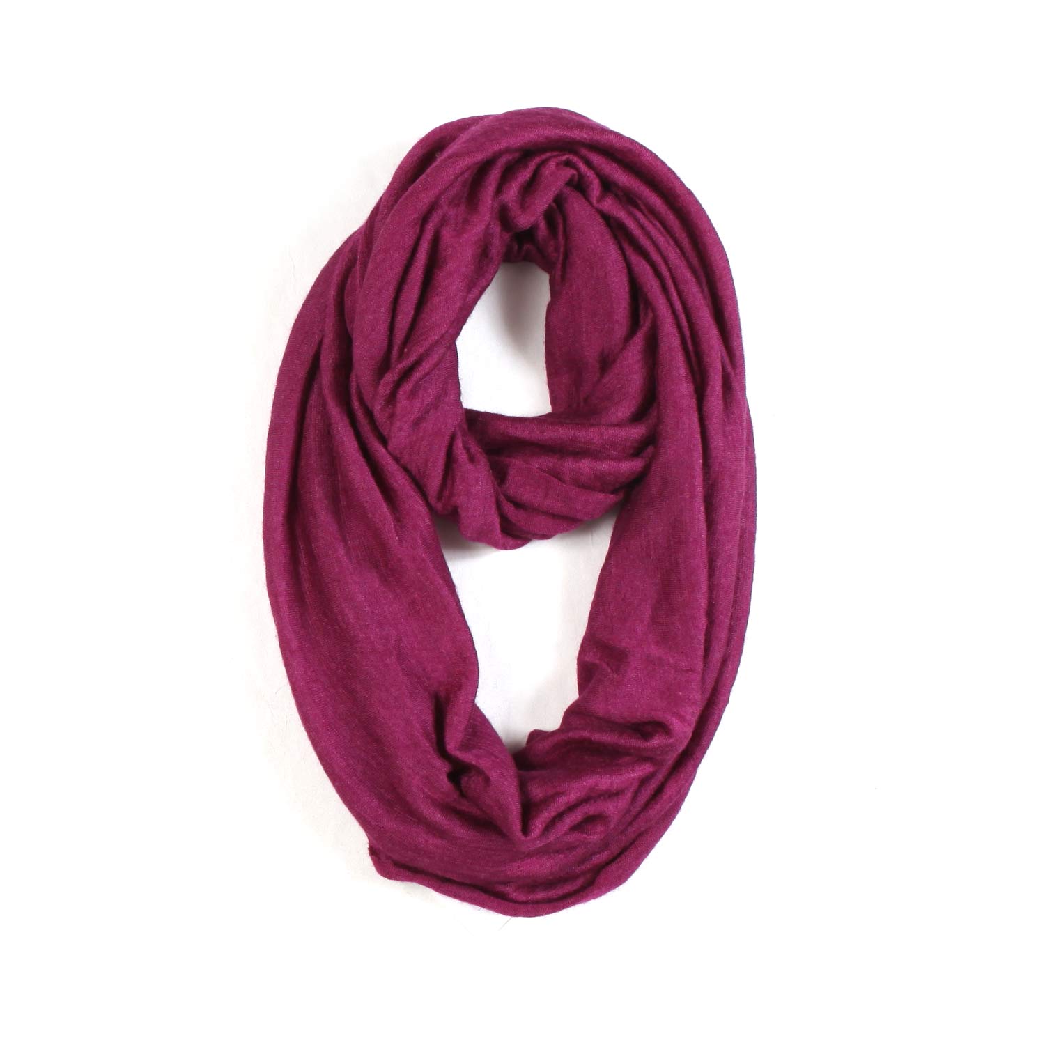 SCIARPA TUBO PORPORA BRILLANTE IN CACHEMIRE - annameglio.com abbigliamento moda