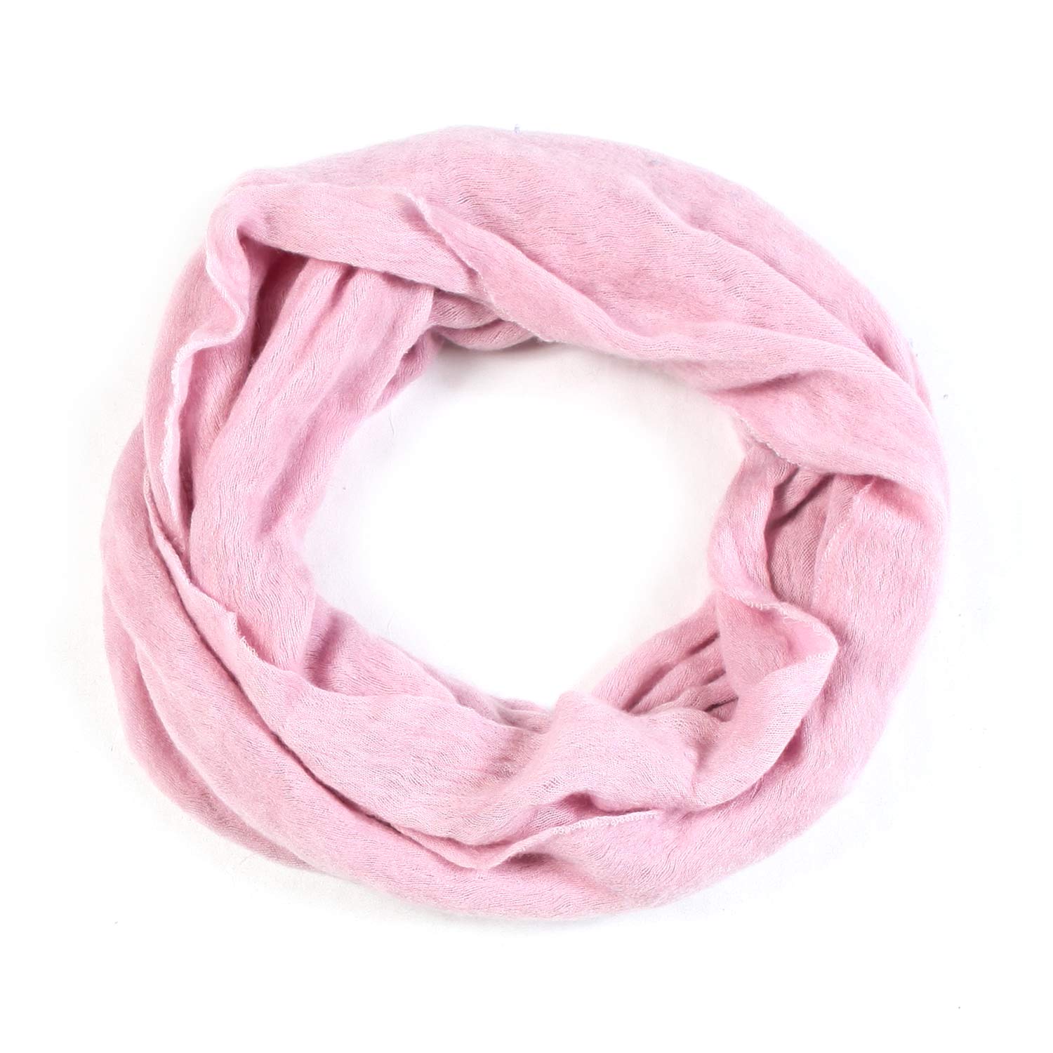 SCIARPA TUBO ROSA MALVA IN CACHEMIRE - annameglio.com abbigliamento moda