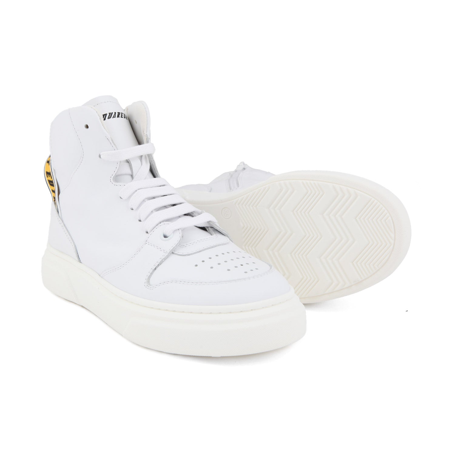 SNEAKER HIGH-TOP UNISEX BIANCA - annameglio.com abbigliamento moda