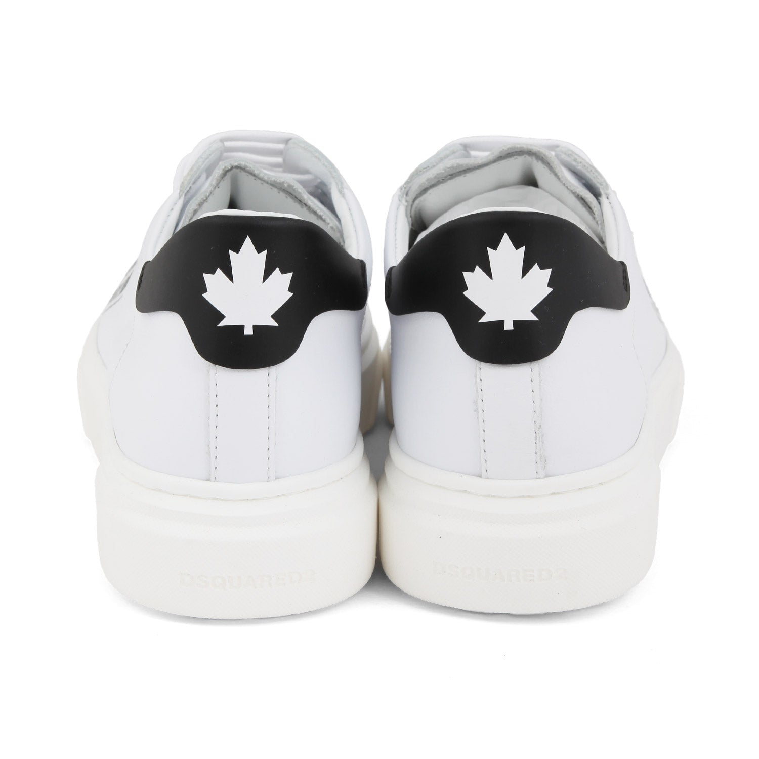 SNEAKER UNISEX BIANCA CON DETTAGLI NERI - annameglio.com abbigliamento moda