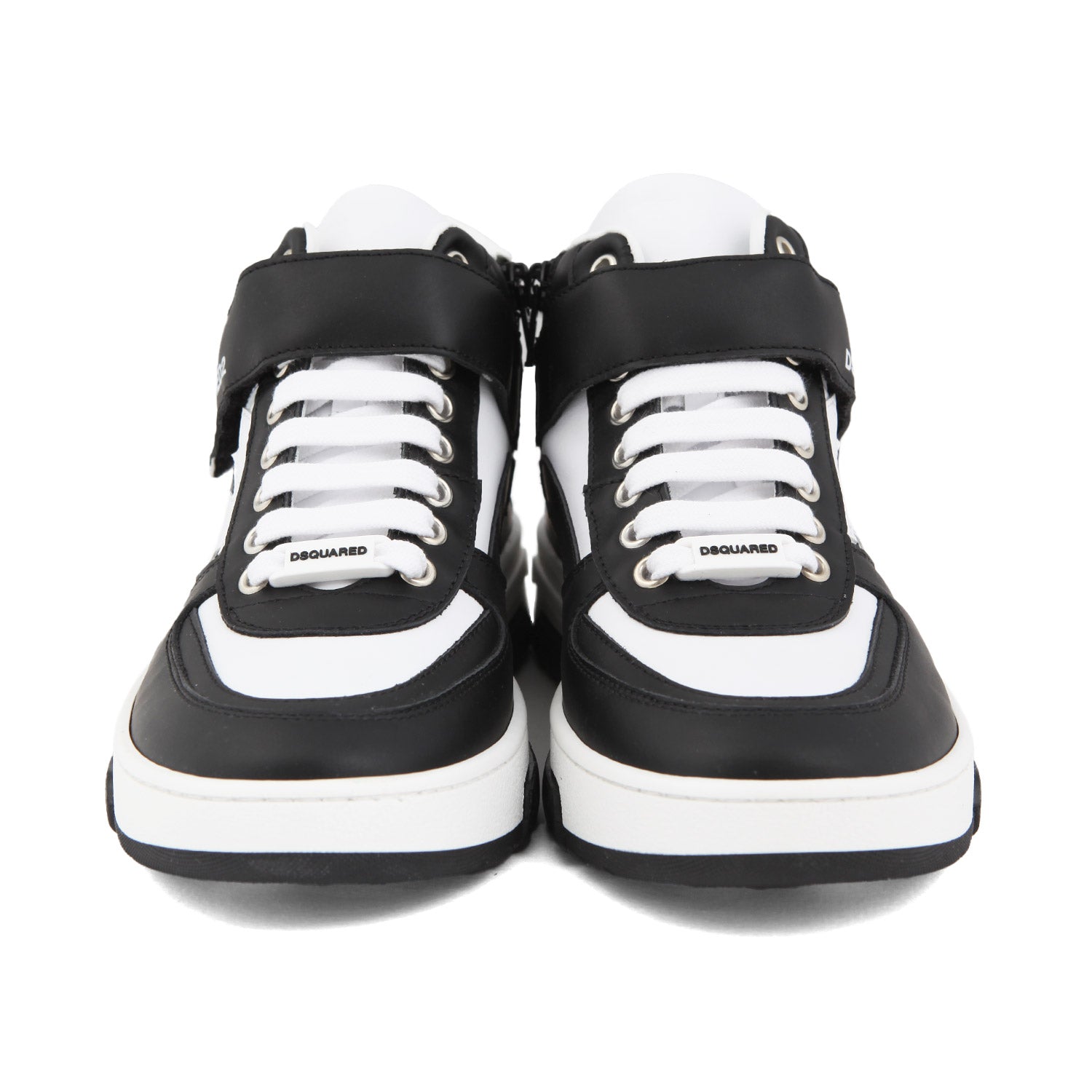 SNEAKER HIGH-TOP UNISEX NERA E BIANCA - annameglio.com abbigliamento moda