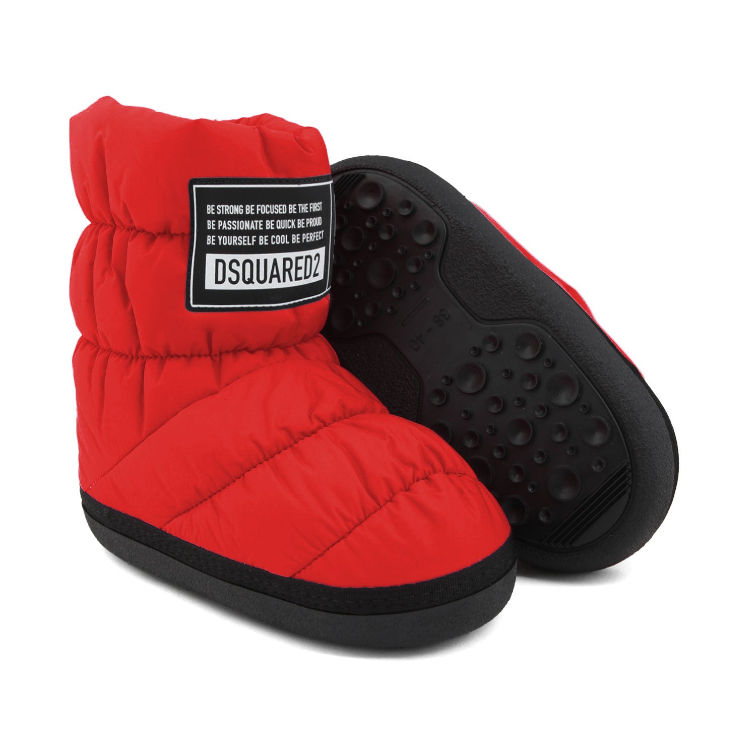 STIVALI DA NEVE UNISEX ROSSI E NERI - annameglio.com abbigliamento moda