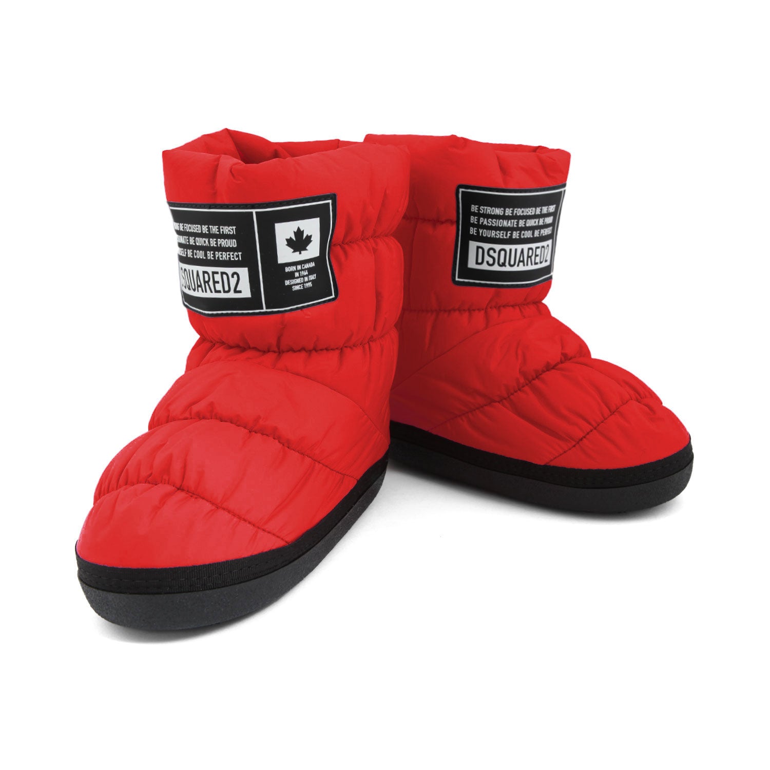 STIVALI DA NEVE UNISEX ROSSI E NERI - annameglio.com abbigliamento moda