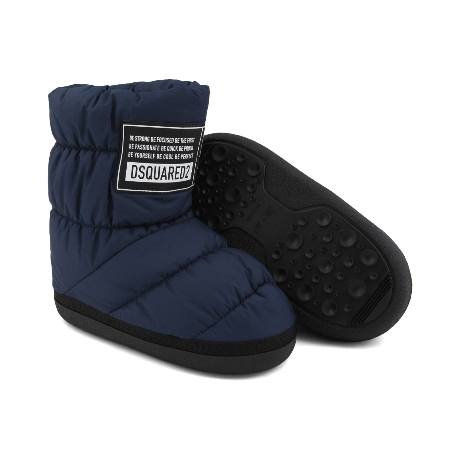 STIVALI DA NEVE UNISEX BLU SCURO E NERI - annameglio.com abbigliamento moda
