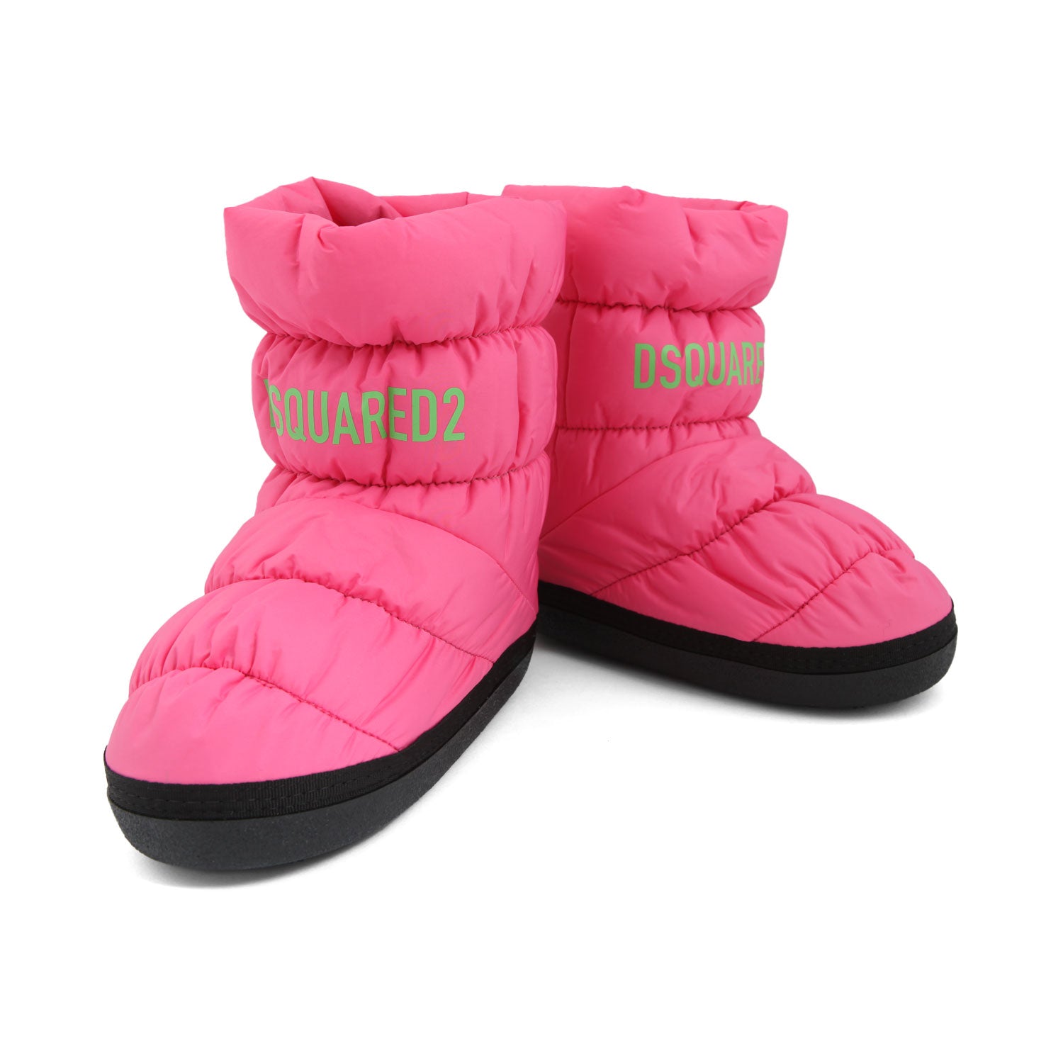 STIVALI DA NEVE ROSA FLUO E NERI - annameglio.com abbigliamento moda