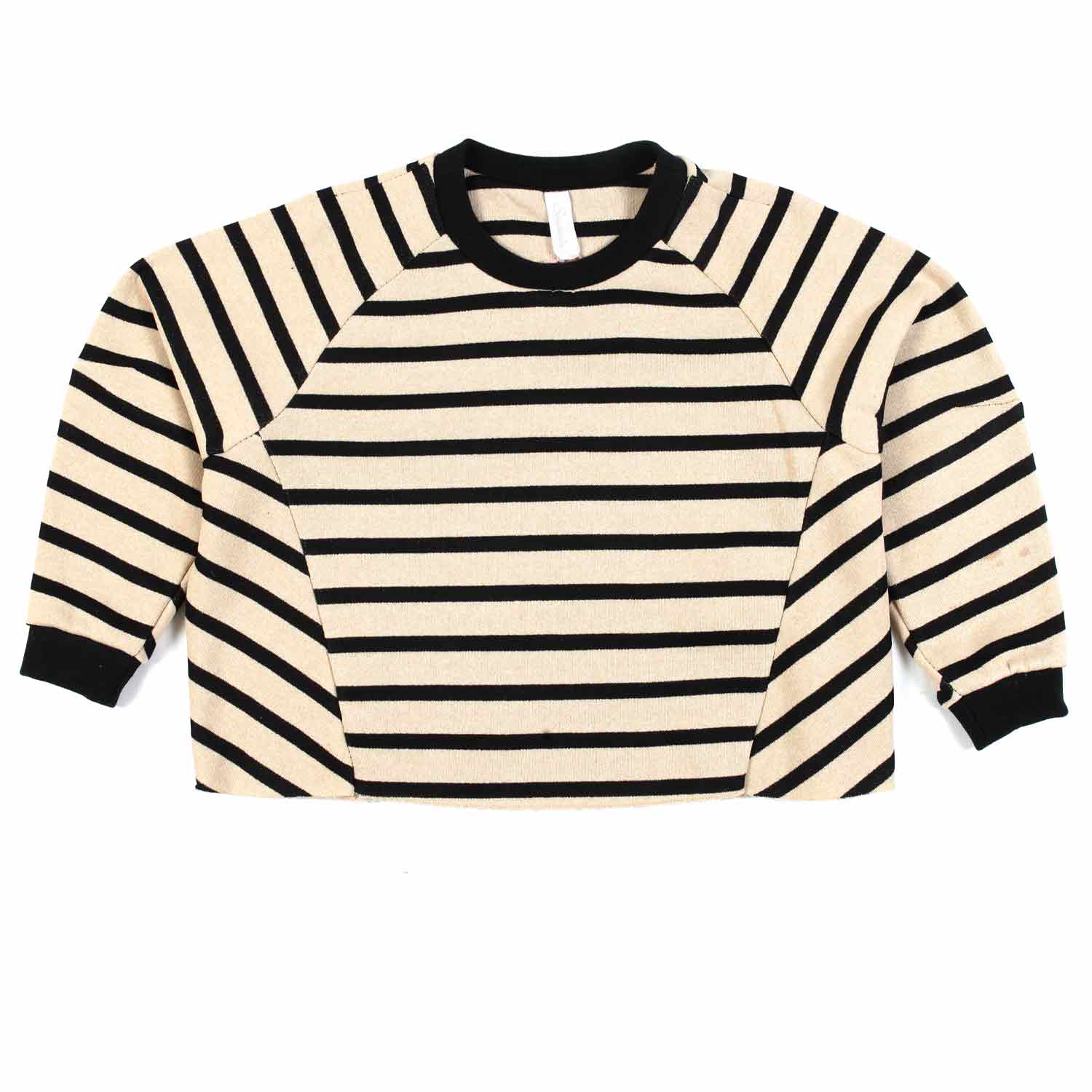 MAGLIA PANNA A RIGHE NERE BAMBINA E TEEN - annameglio.com abbigliamento moda