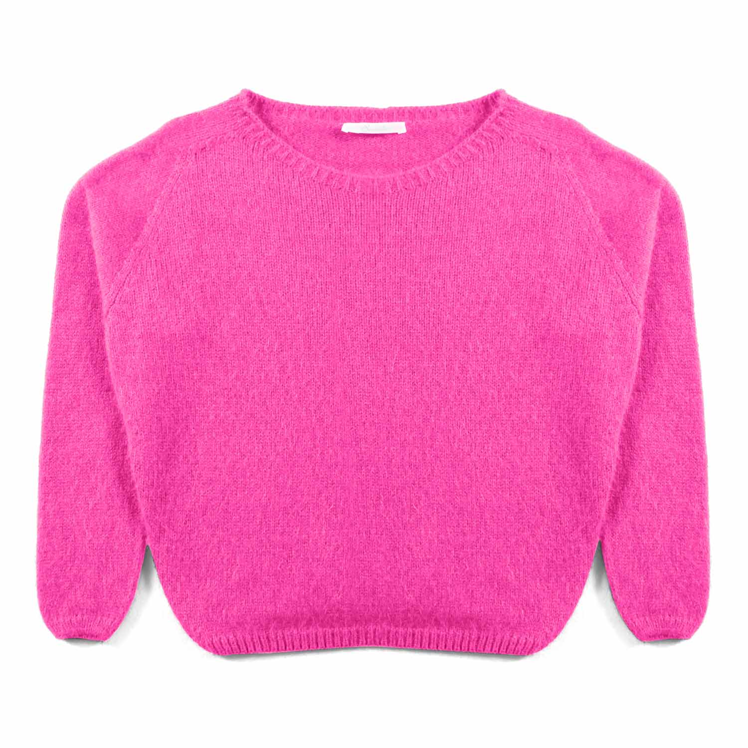 PULLOVER ANGORA FUCSIA - annameglio.com abbigliamento moda