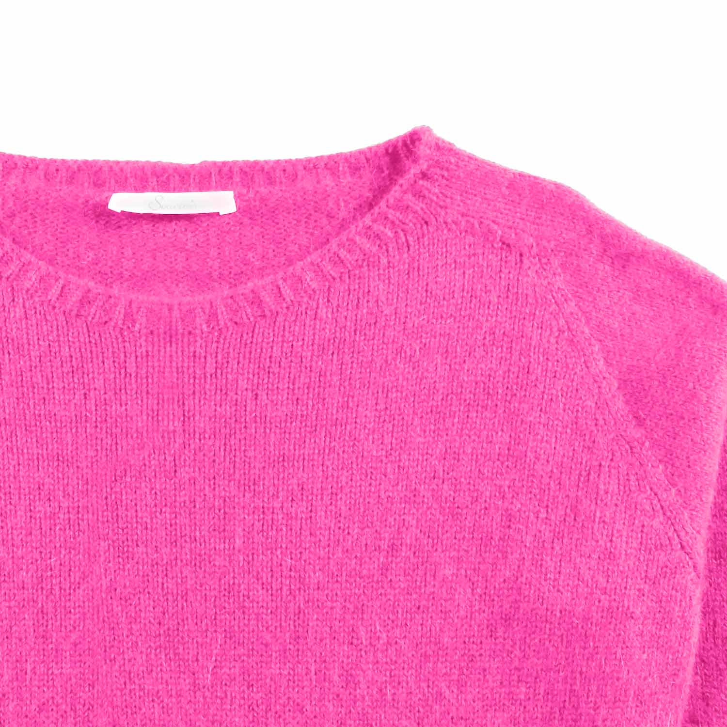 PULLOVER ANGORA FUCSIA - annameglio.com abbigliamento moda