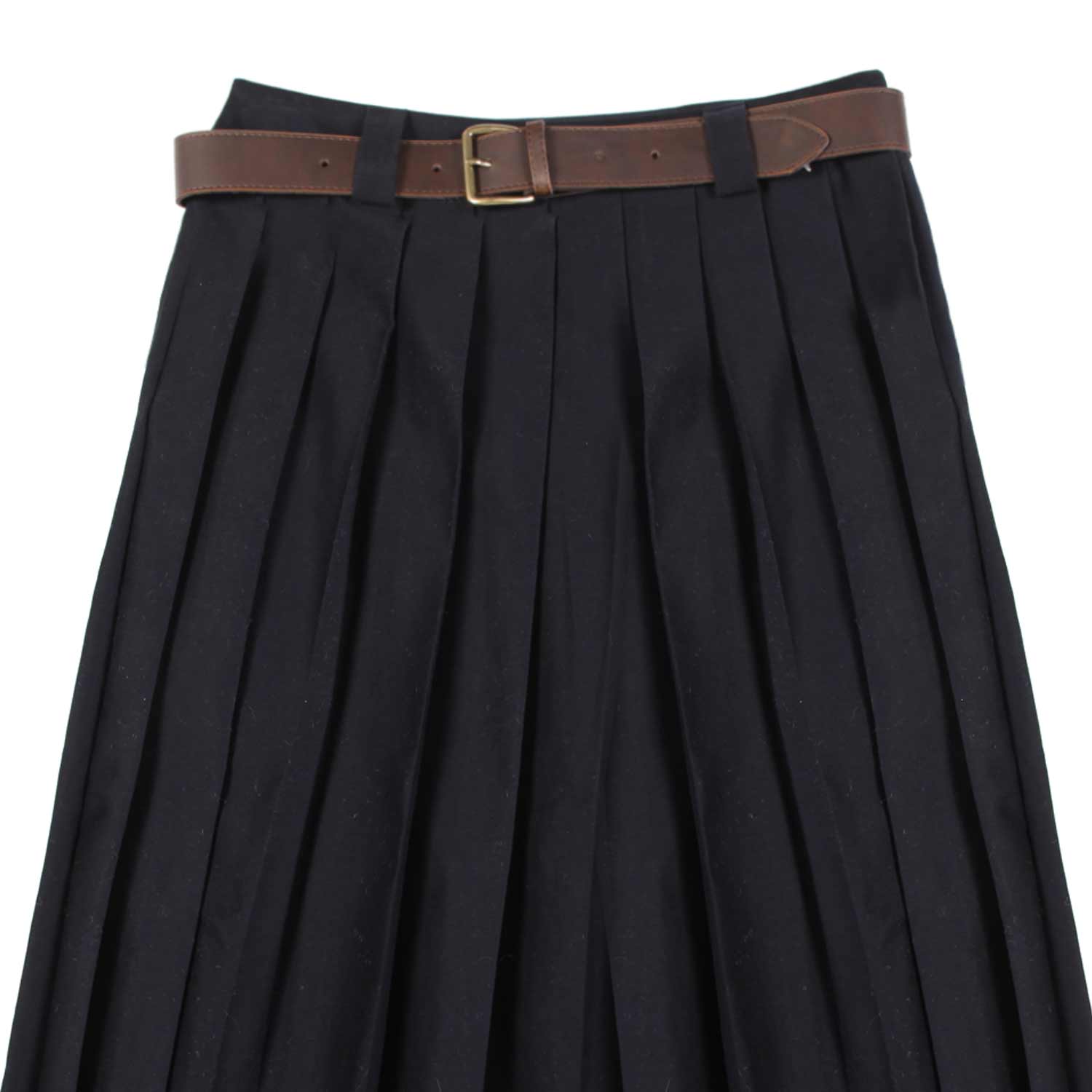 GONNA PLISSETTATA BLU NAVY - annameglio.com abbigliamento moda