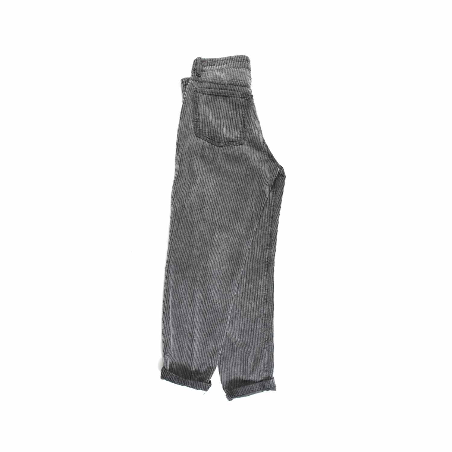 PANTALONE CORDUROY NERO DONNA E RAGAZZA - annameglio.com abbigliamento moda