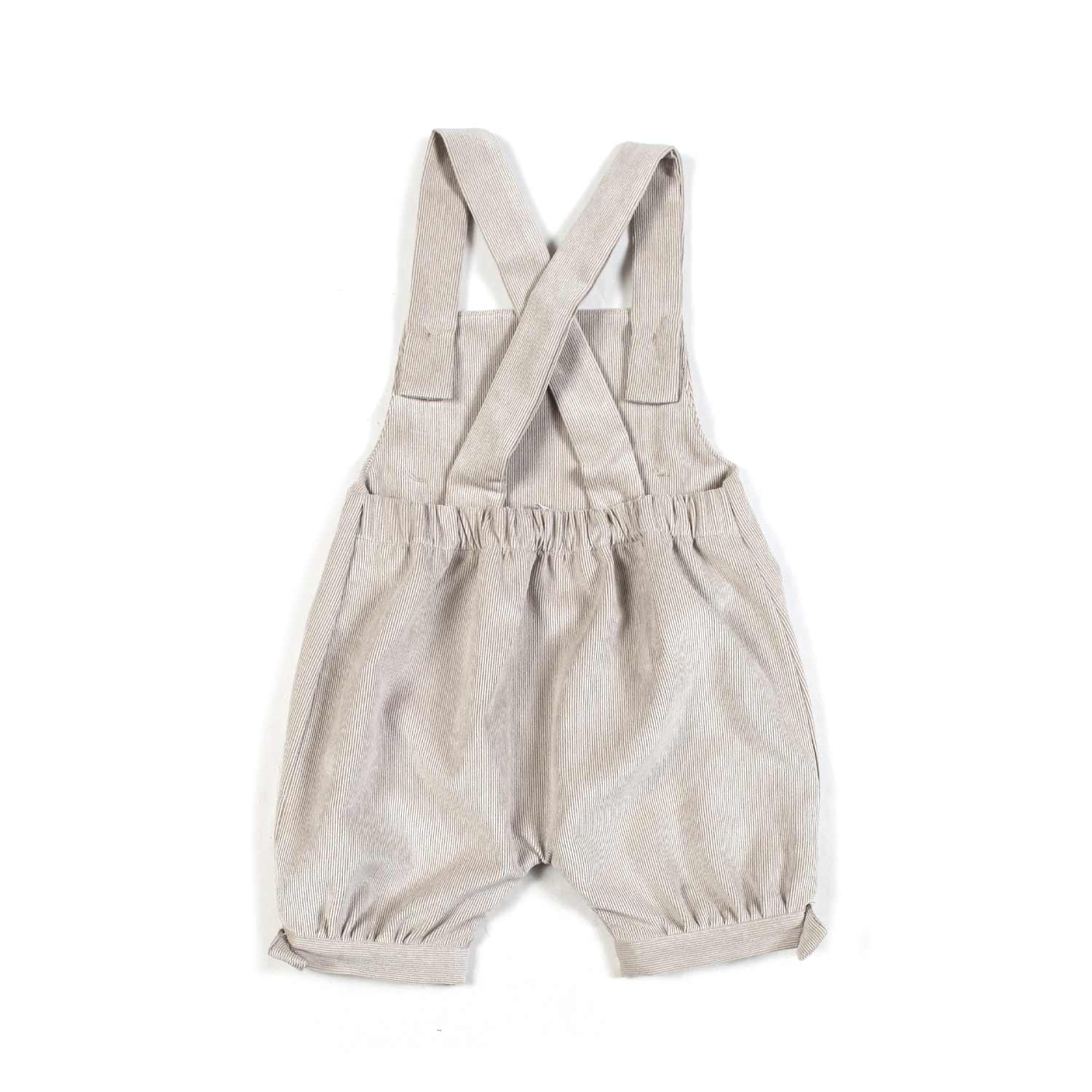 SALOPETTE COLOR MASTICE BABY UNISEX - annameglio.com abbigliamento moda