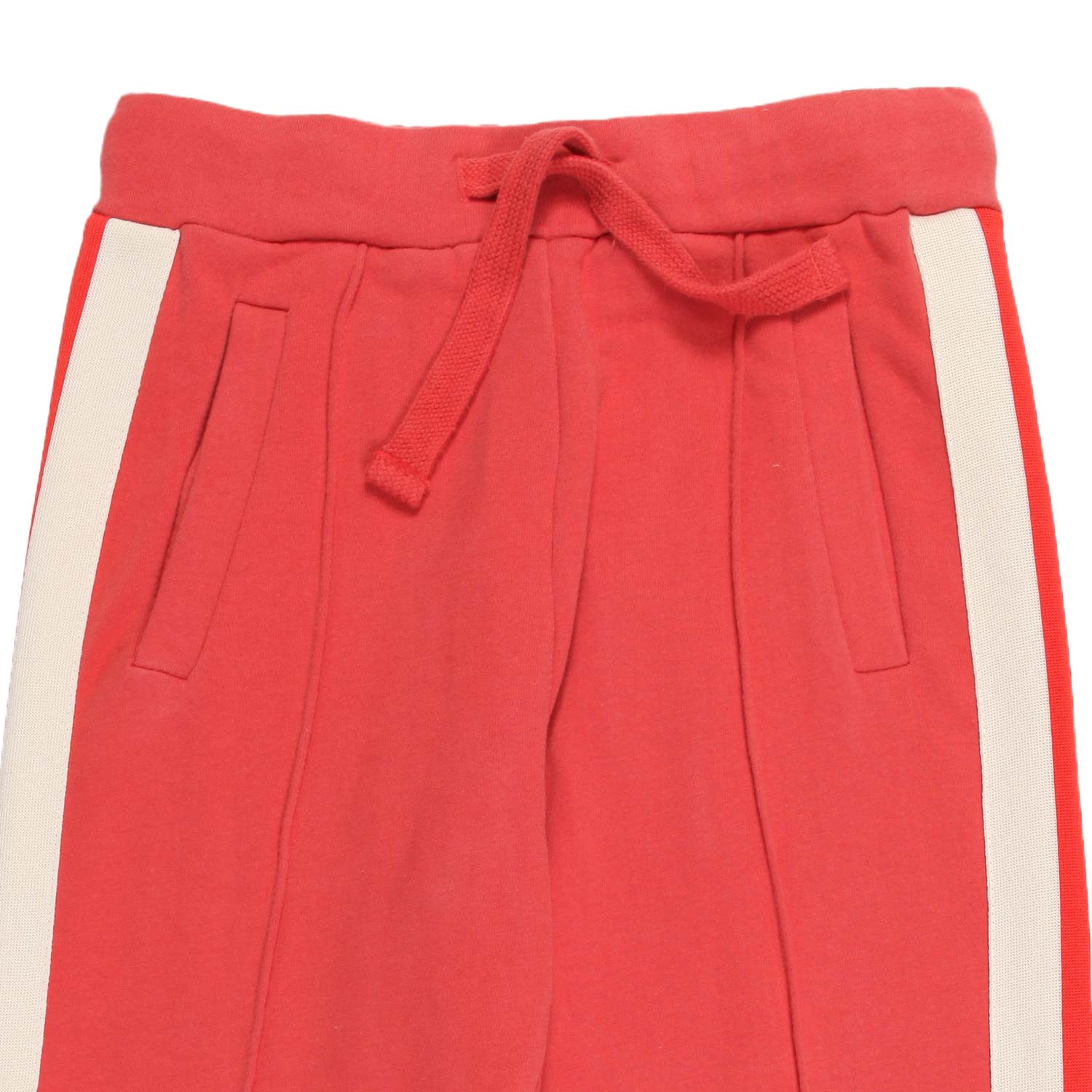 PANTALONE FELPA ROSSO CORALLO BAMBINA E TEENAGER - annameglio.com abbigliamento moda