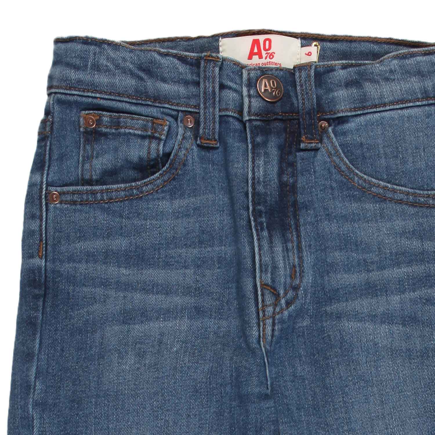 JEANS SIMONNE BLU MEDIO BAMBINA E TEENAGER - annameglio.com abbigliamento moda