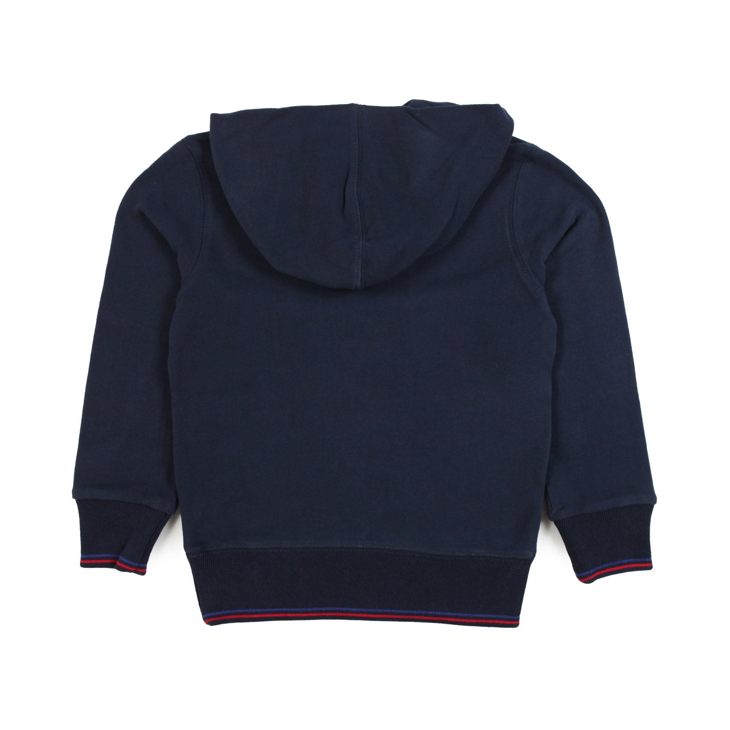 FELPA HUDSON BLU CON CAPPUCCIO BAMBINO E TEENAGER - annameglio.com abbigliamento moda