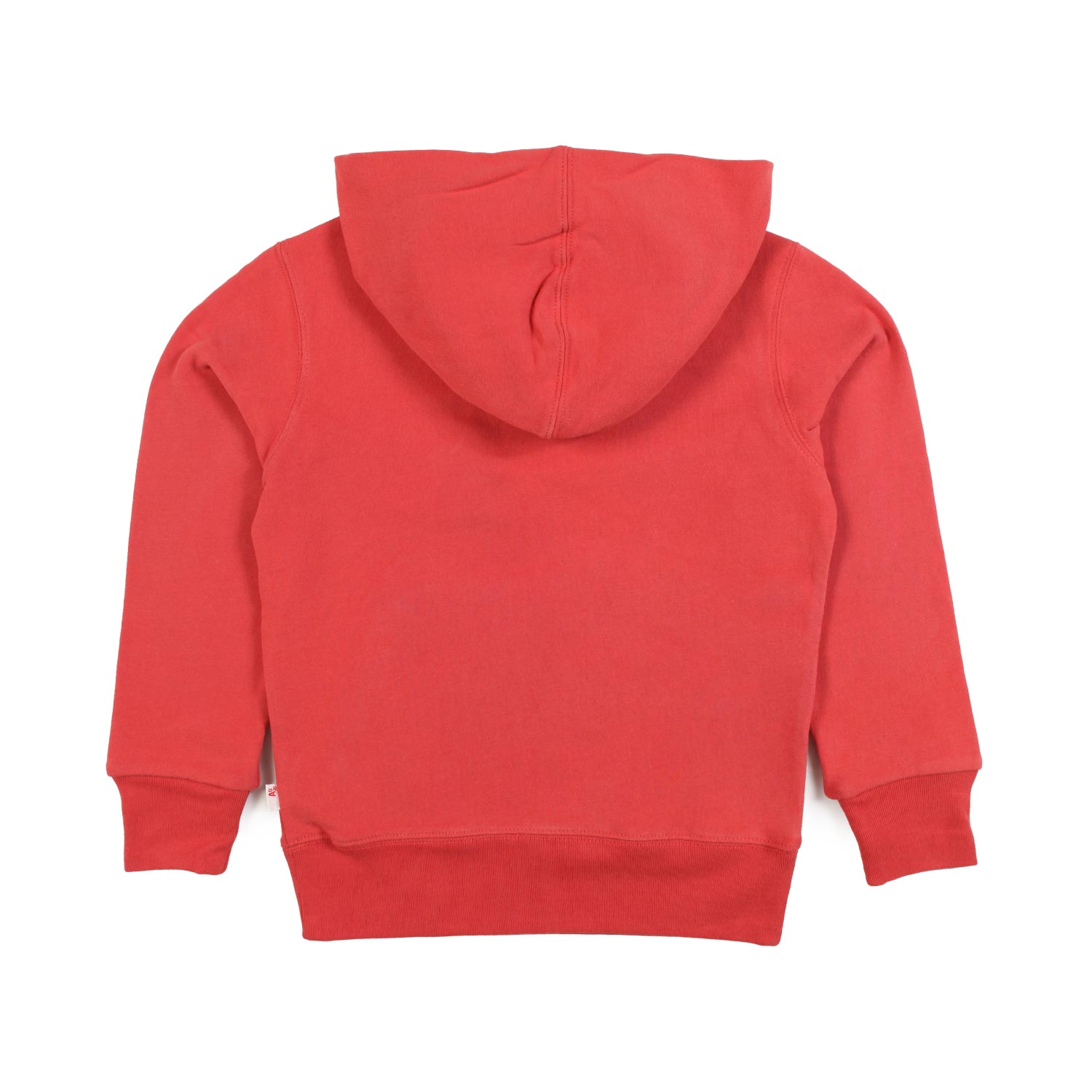 FELPA HUDSON ROSSO CORALLO CON CAPPUCCIO - annameglio.com abbigliamento moda