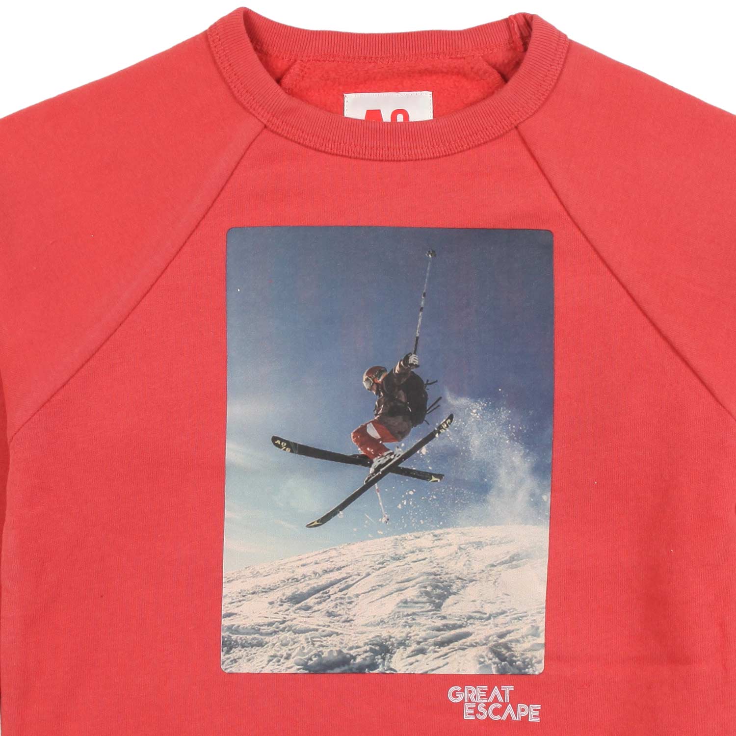 FELPA LUIS ROSSO CORALLO BAMBINO E TEENAGER - annameglio.com abbigliamento moda