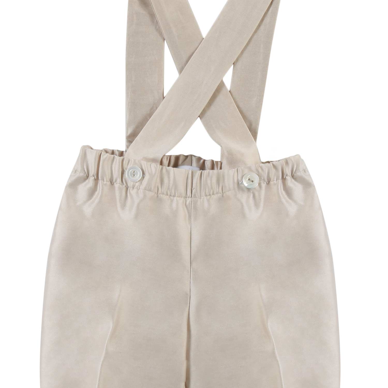 BERMUDA RASO BEIGE NEONATO - annameglio.com abbigliamento moda