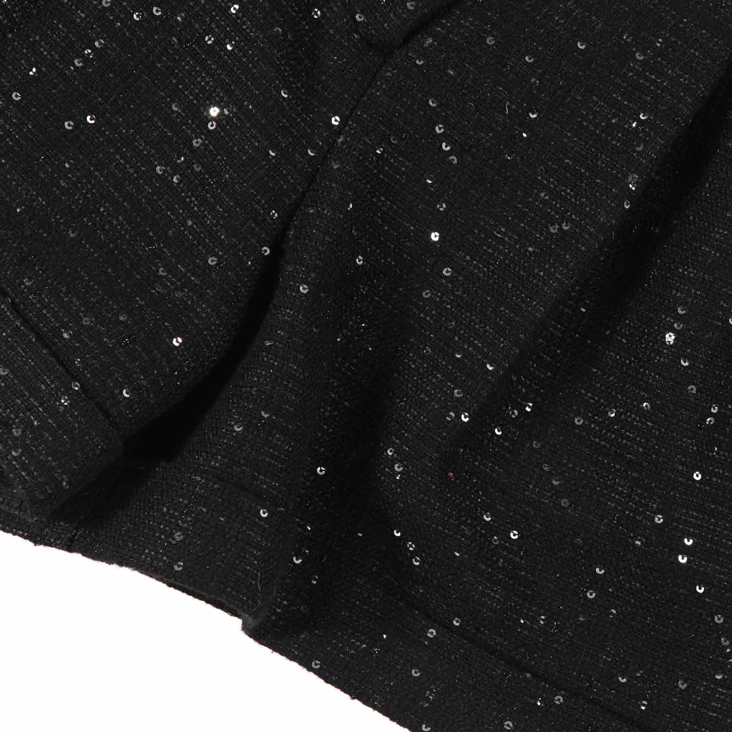 SHORTS NERI CON PAILLETTES BAMBINA E TEEN - annameglio.com abbigliamento moda