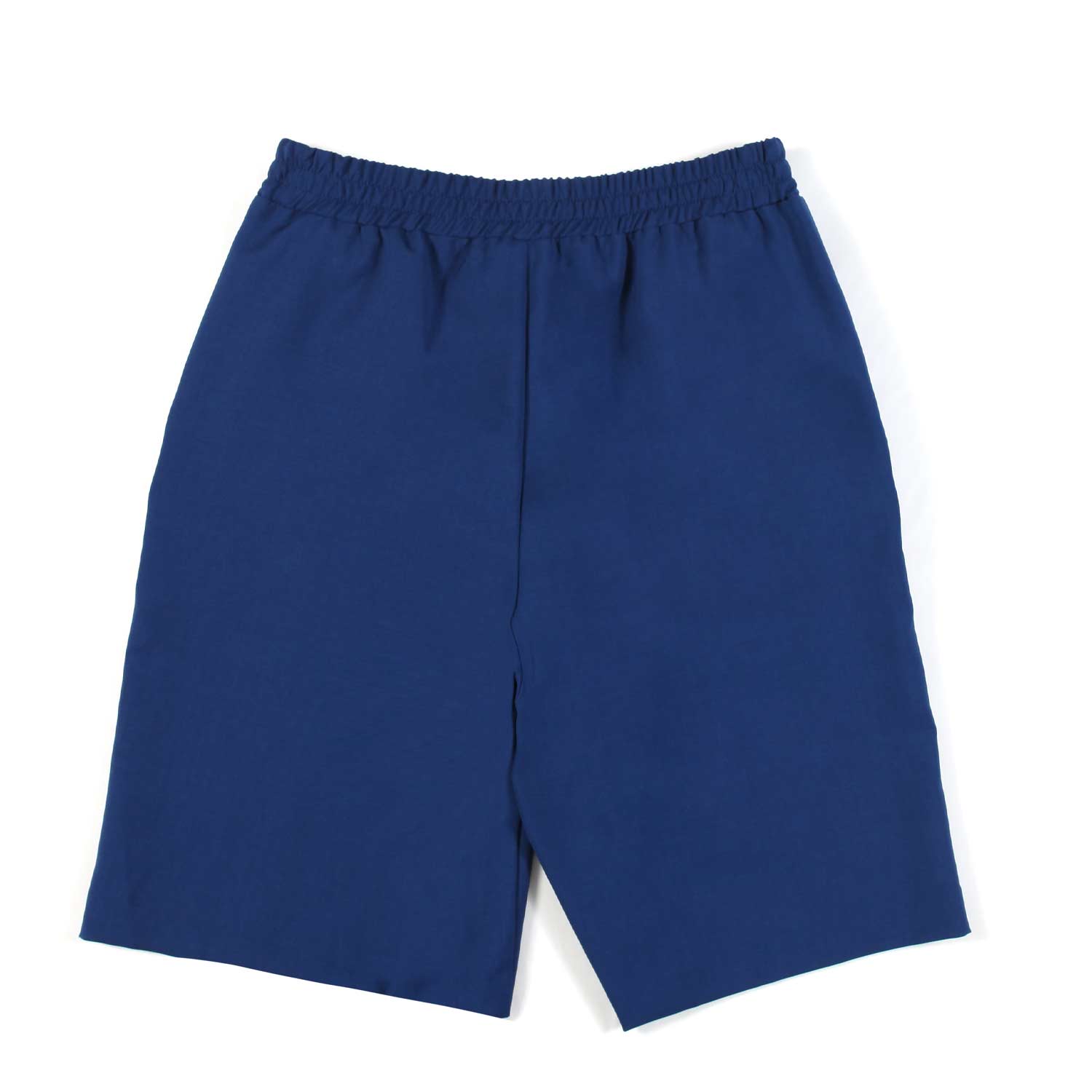 Shorts blu ragazza in felpa di cotone organico - annameglio.com abbigliamento moda