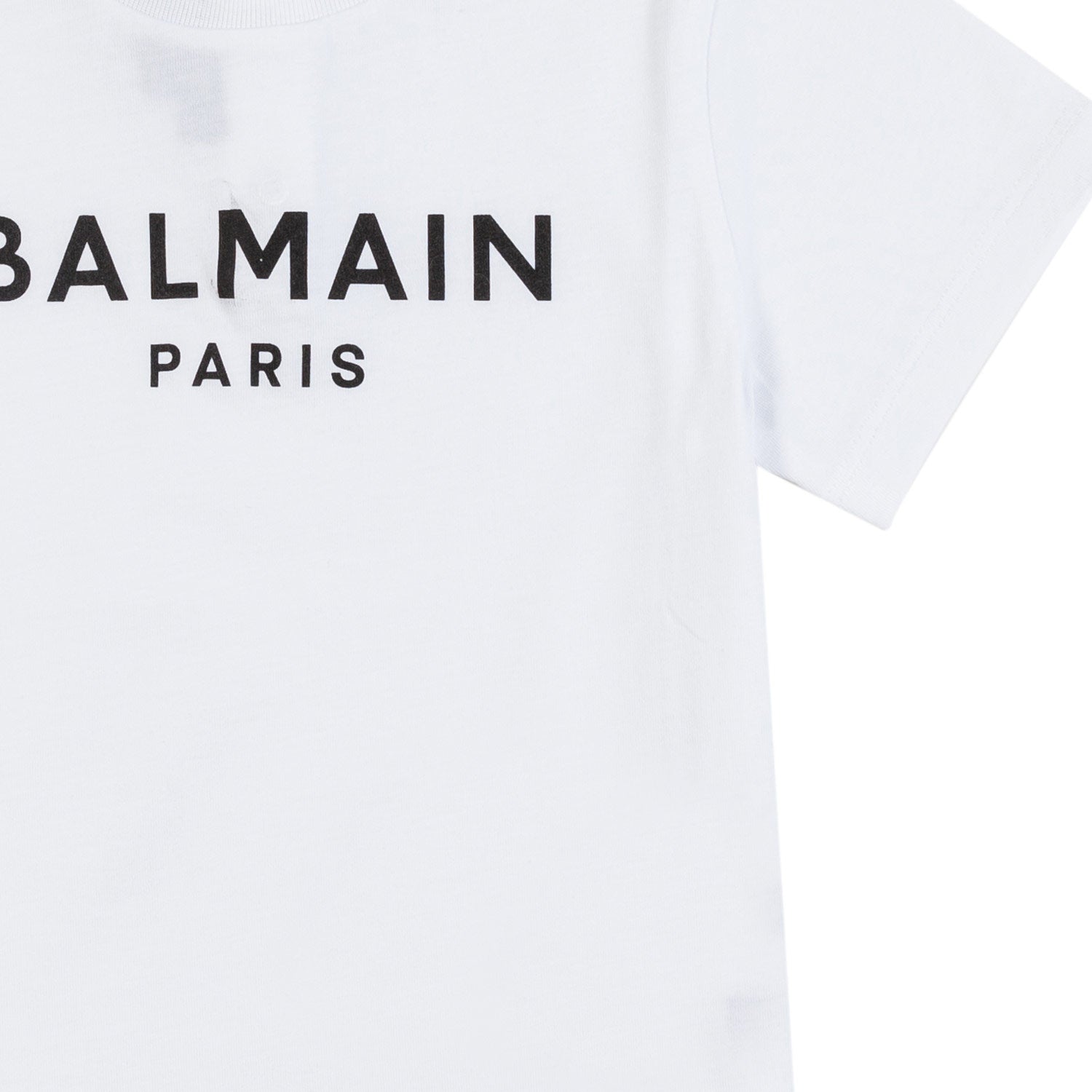 T-SHIRT BIANCA CON LOGO NERO BIMBO E BIMBA - annameglio.com abbigliamento moda