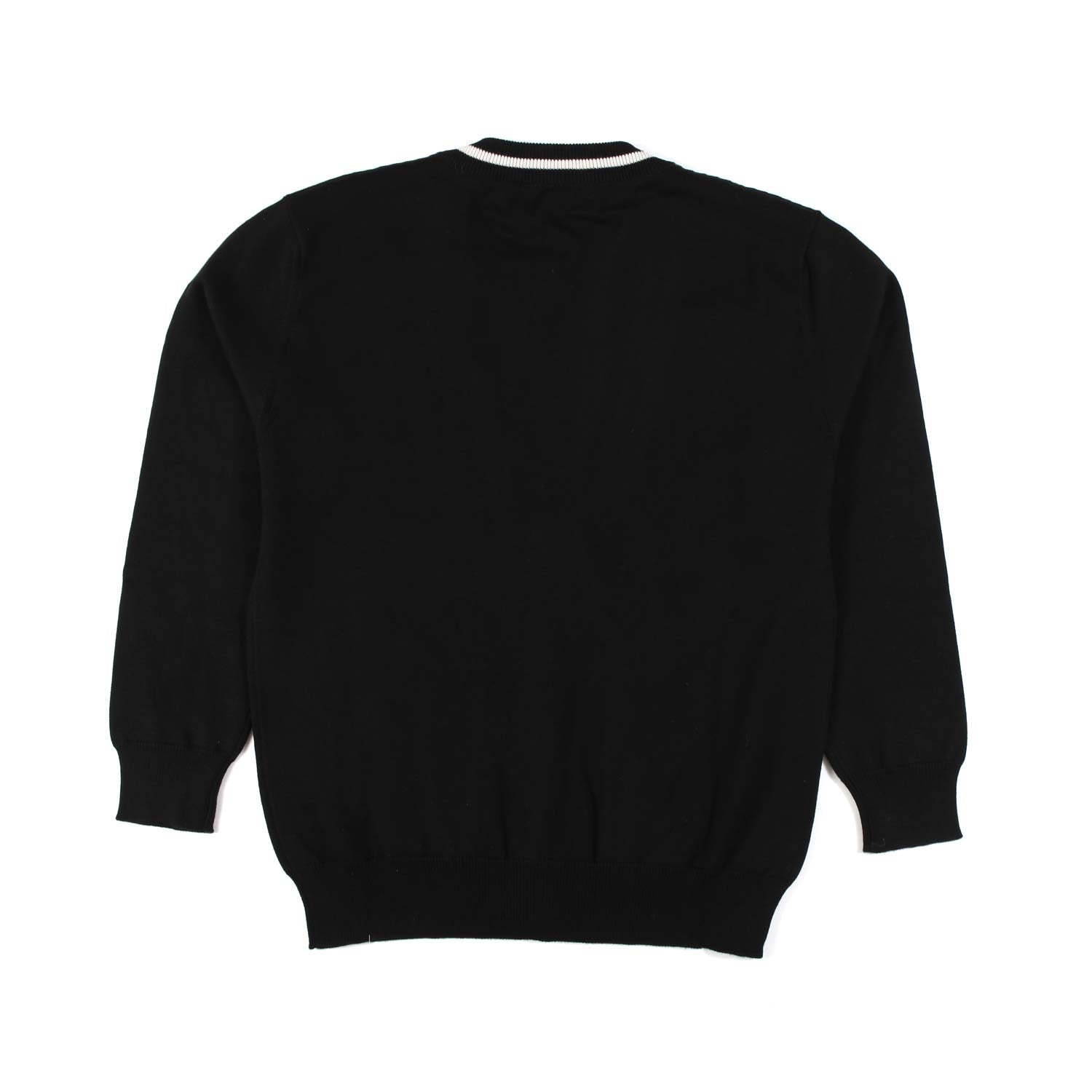 CARDIGAN NERO E BIANCO CON BOTTONI ORO - annameglio.com abbigliamento moda