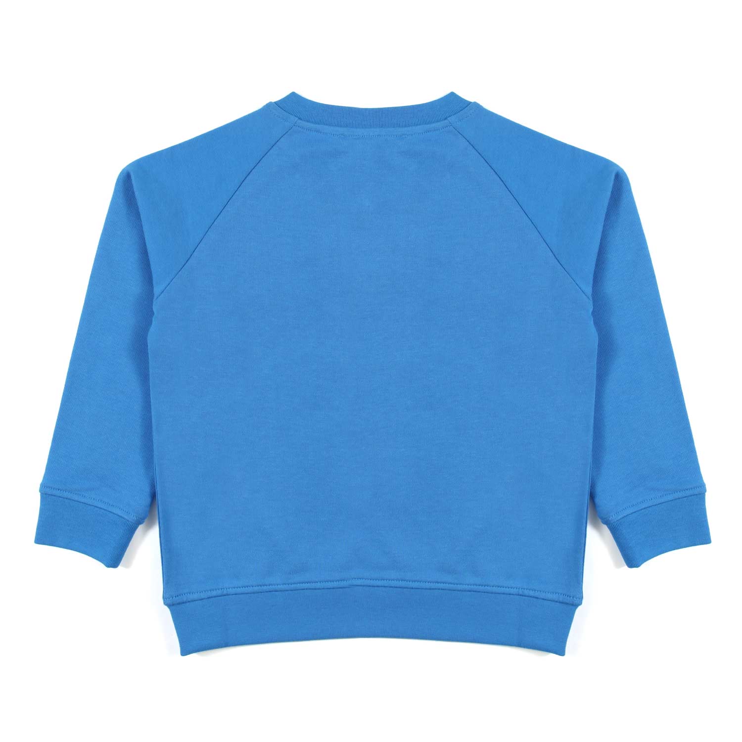 FELPA AZZURRA CON STAMPA FRIES BAMBINA E BAMBINO - annameglio.com abbigliamento moda
