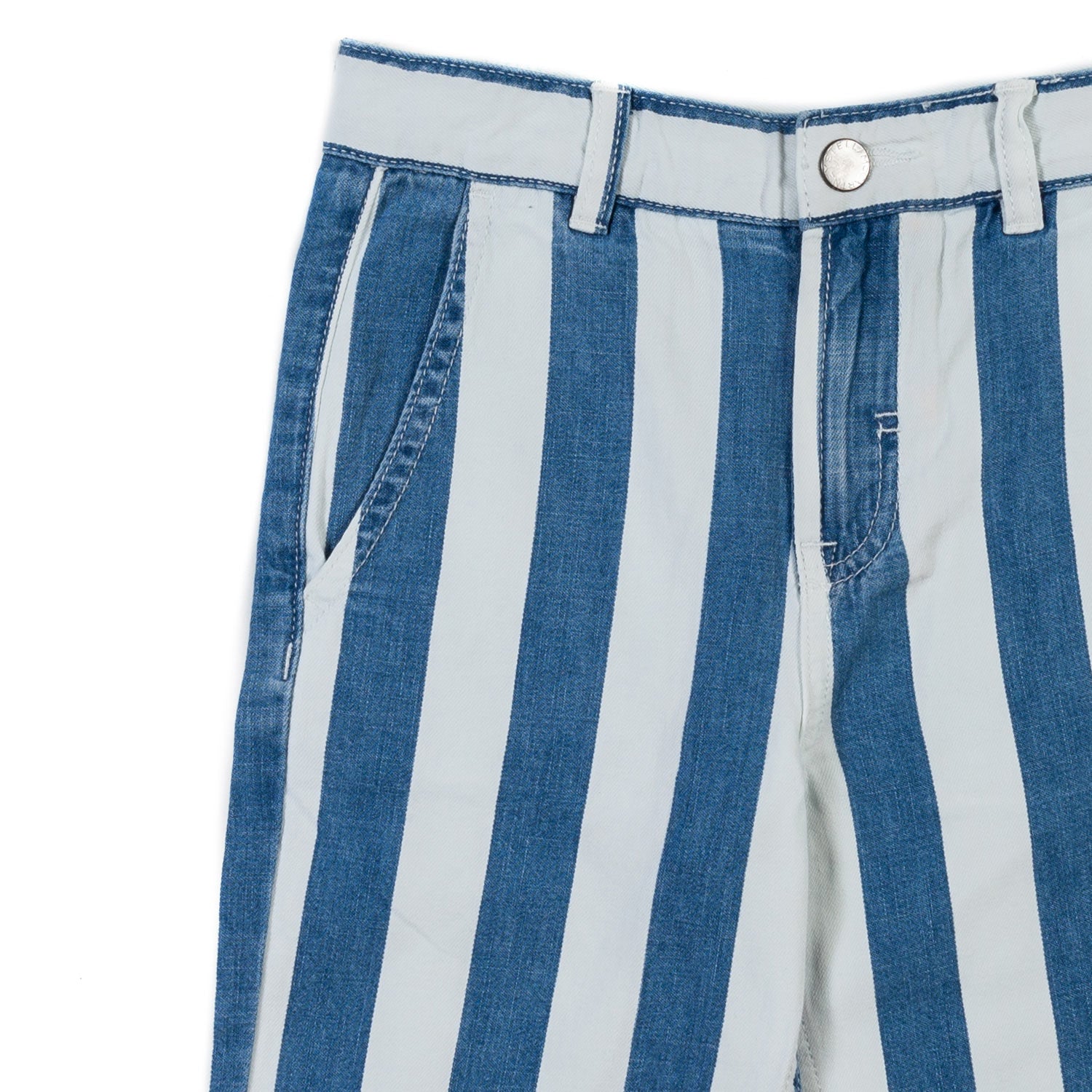 BERMUDA BLU E BIANCO A STRISCE BAMBINO - annameglio.com abbigliamento moda