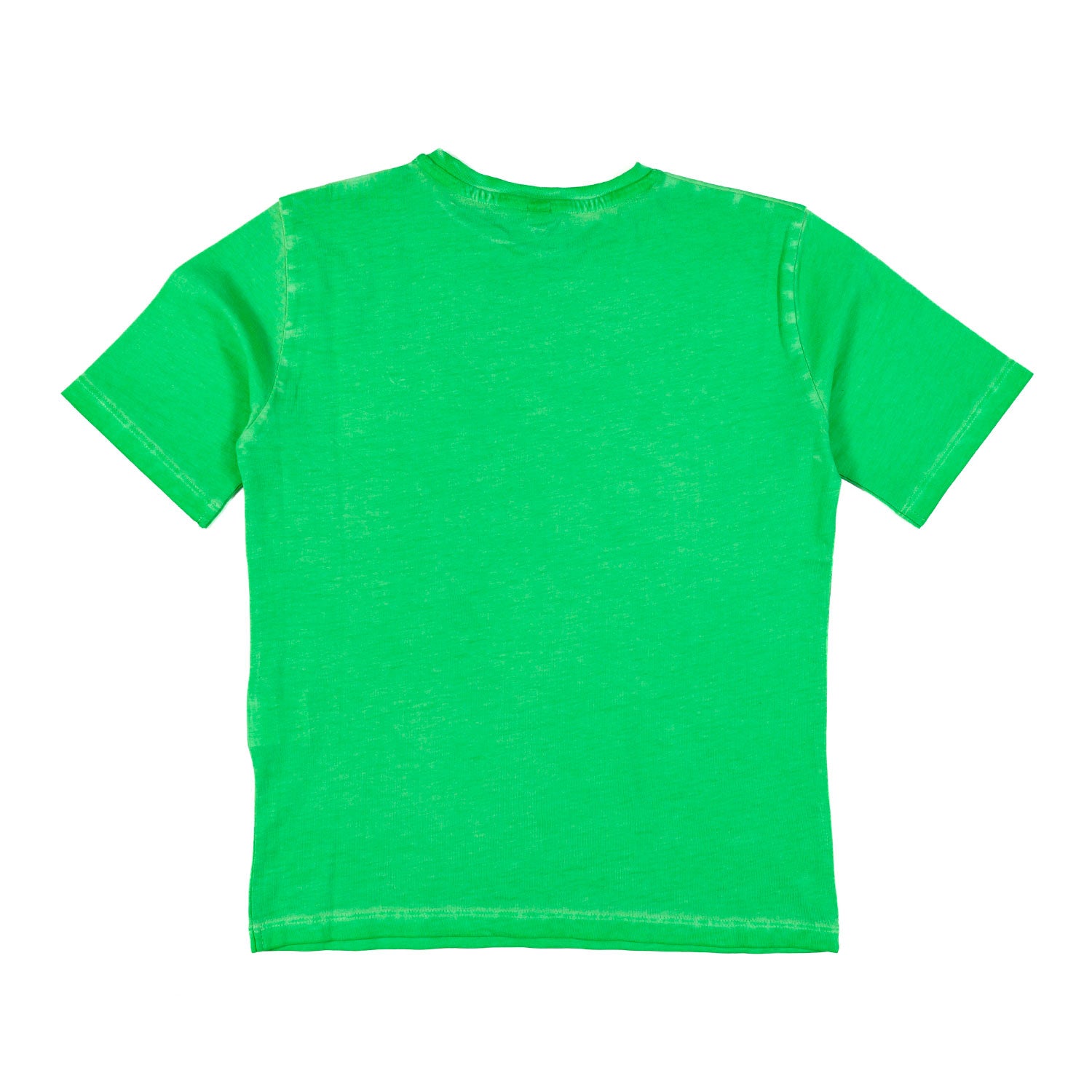 T-shirt verde con logo in rilievo - annameglio.com abbigliamento moda