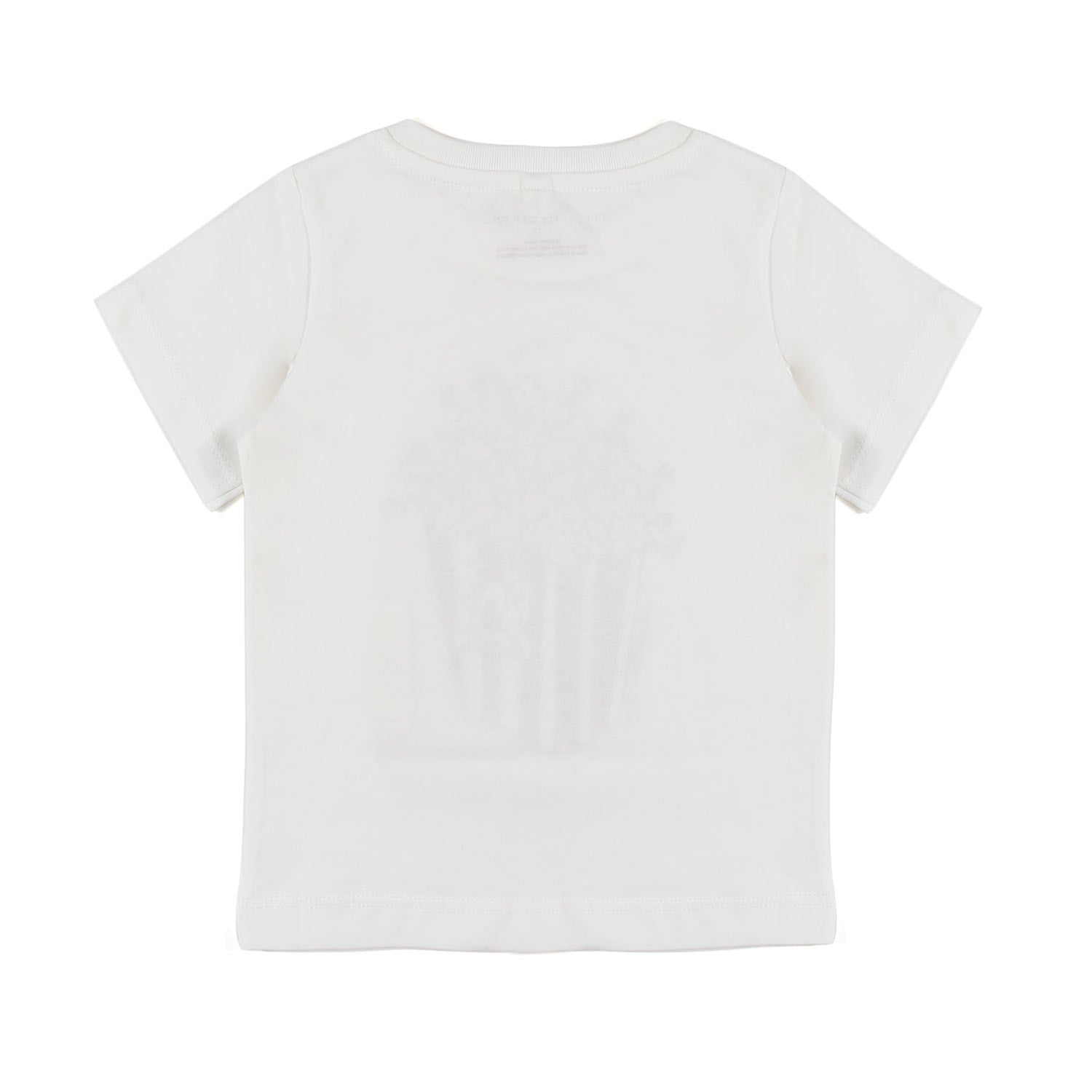 T-SHIRT UNISEX BIANCO CALDO CON STAMPA POP-CORN - annameglio.com abbigliamento moda