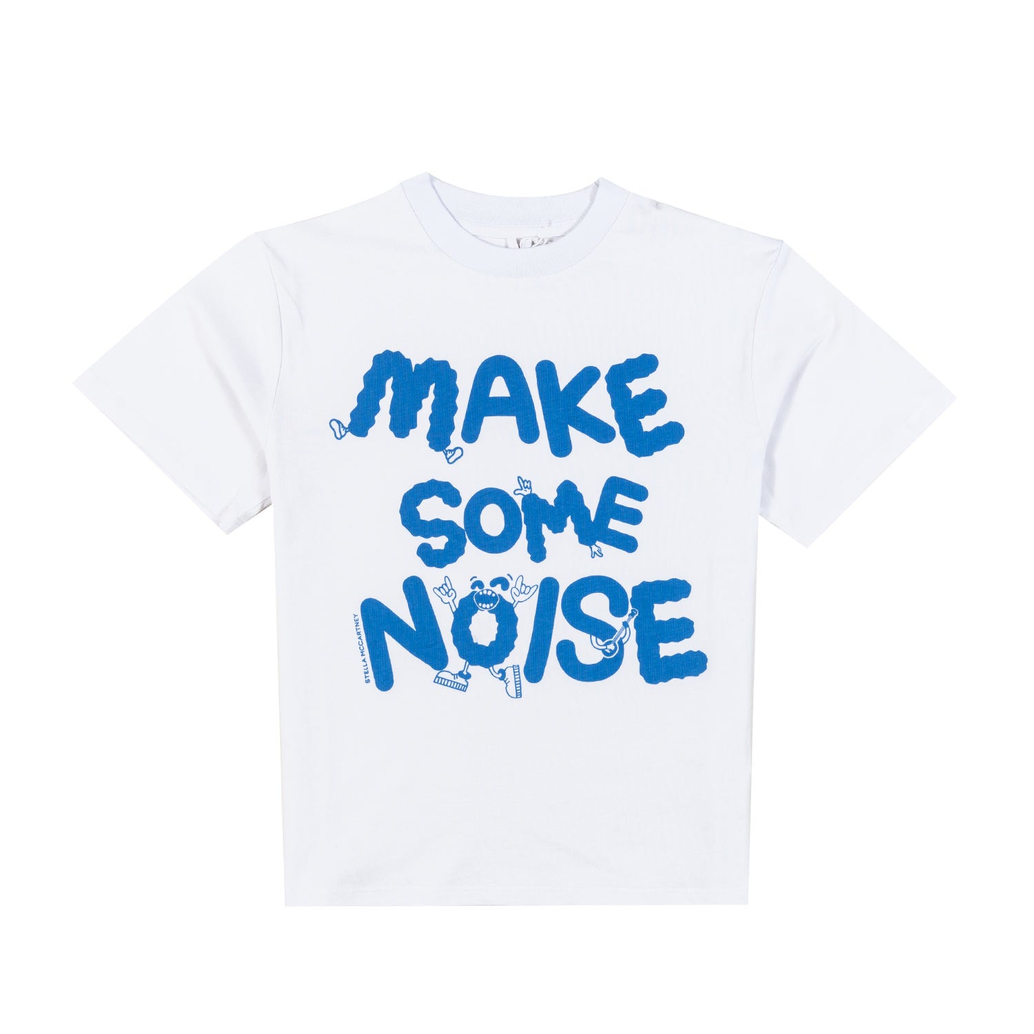 T-SHIRT bianca Make some noise - annameglio.com abbigliamento moda