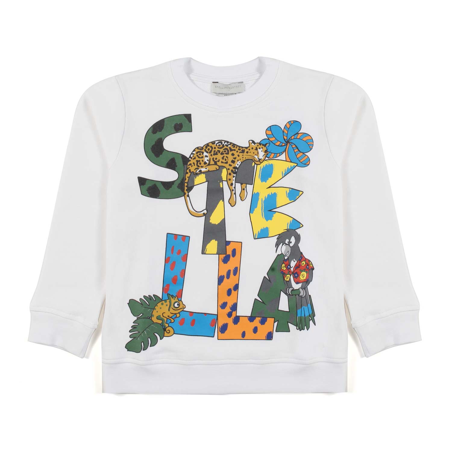 FELPA BIANCA E MULTICOLOR BAMBINA E BAMBINO - annameglio.com abbigliamento moda