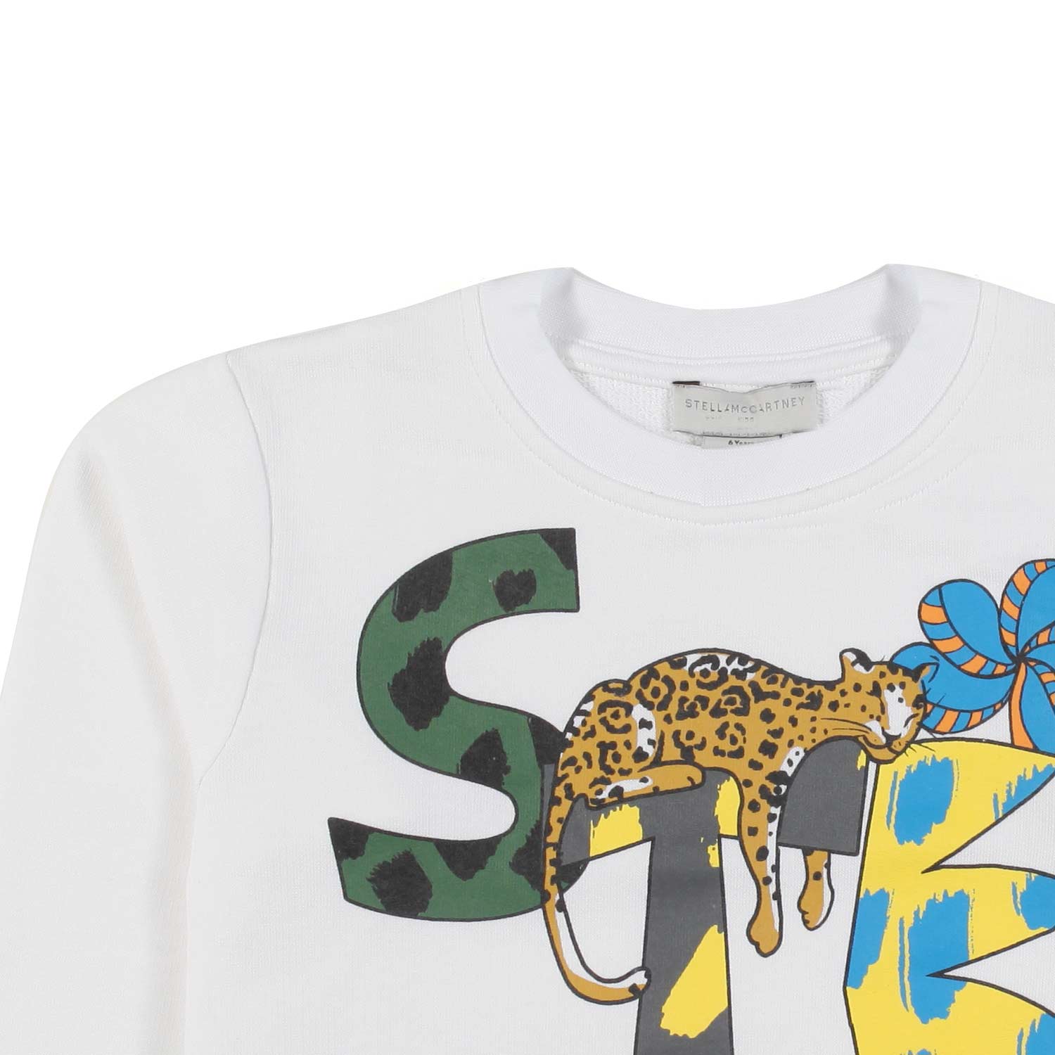 FELPA BIANCA E MULTICOLOR BAMBINA E BAMBINO - annameglio.com abbigliamento moda