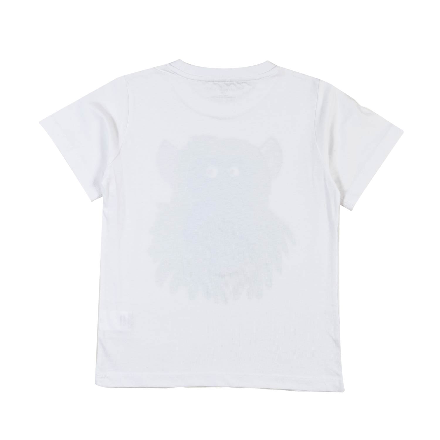 T-shirt Bianca con stampa Monkey - annameglio.com abbigliamento moda