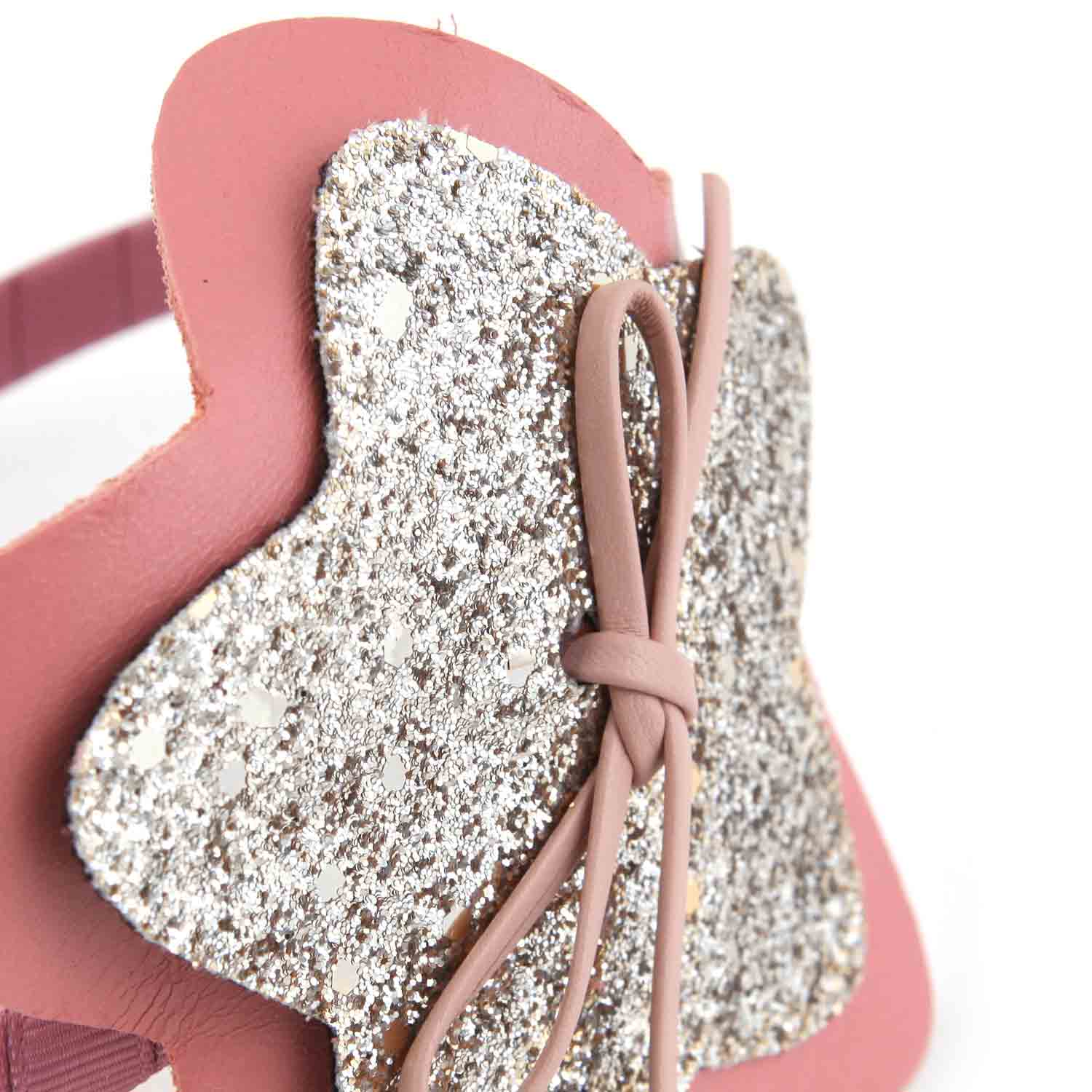 CERCHIETTO ROSA CON STELLA GLITTER BAMBINA - annameglio.com abbigliamento moda