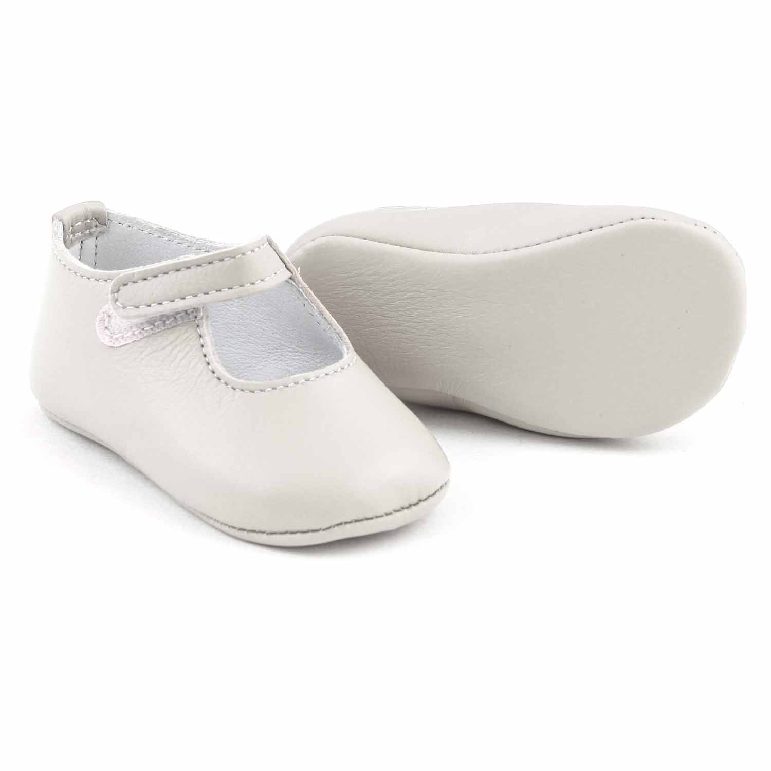 SCARPINA MARY JANE BIANCA NEONATA - annameglio.com abbigliamento moda