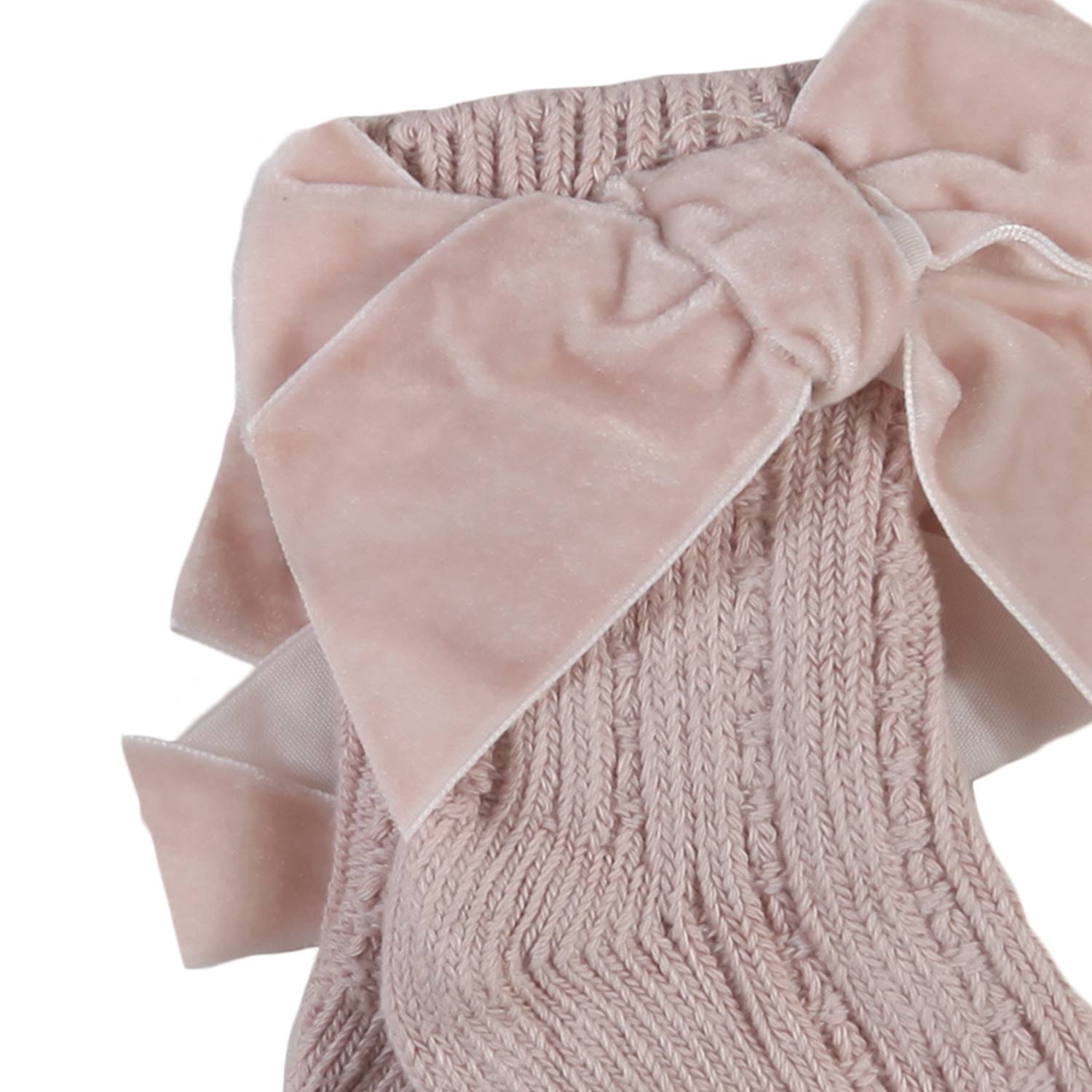 CALZINI ROSA CON FIOCCO BAMBINA - annameglio.com abbigliamento moda