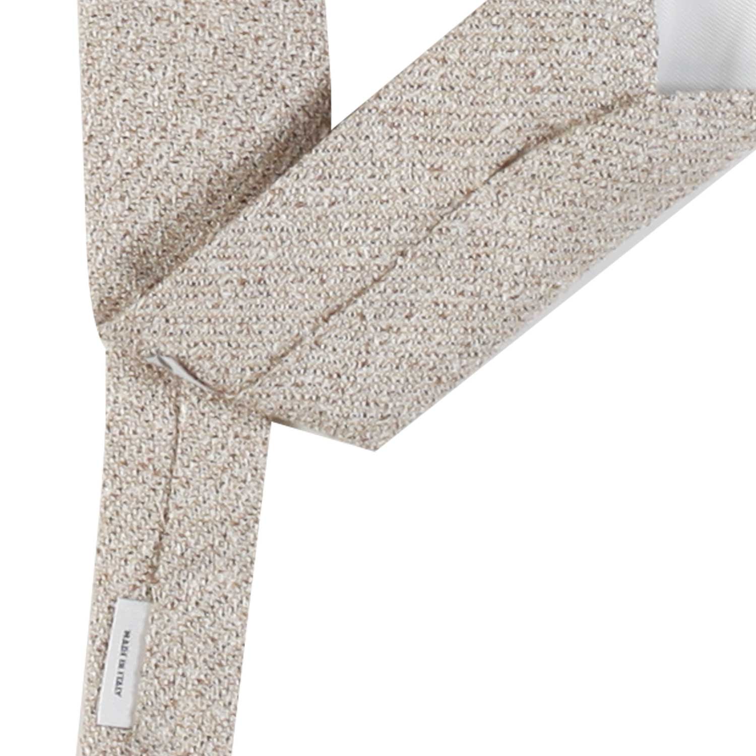 CRAVATTA BEIGE MELANGE BAMBINO E RAGAZZO - annameglio.com abbigliamento moda