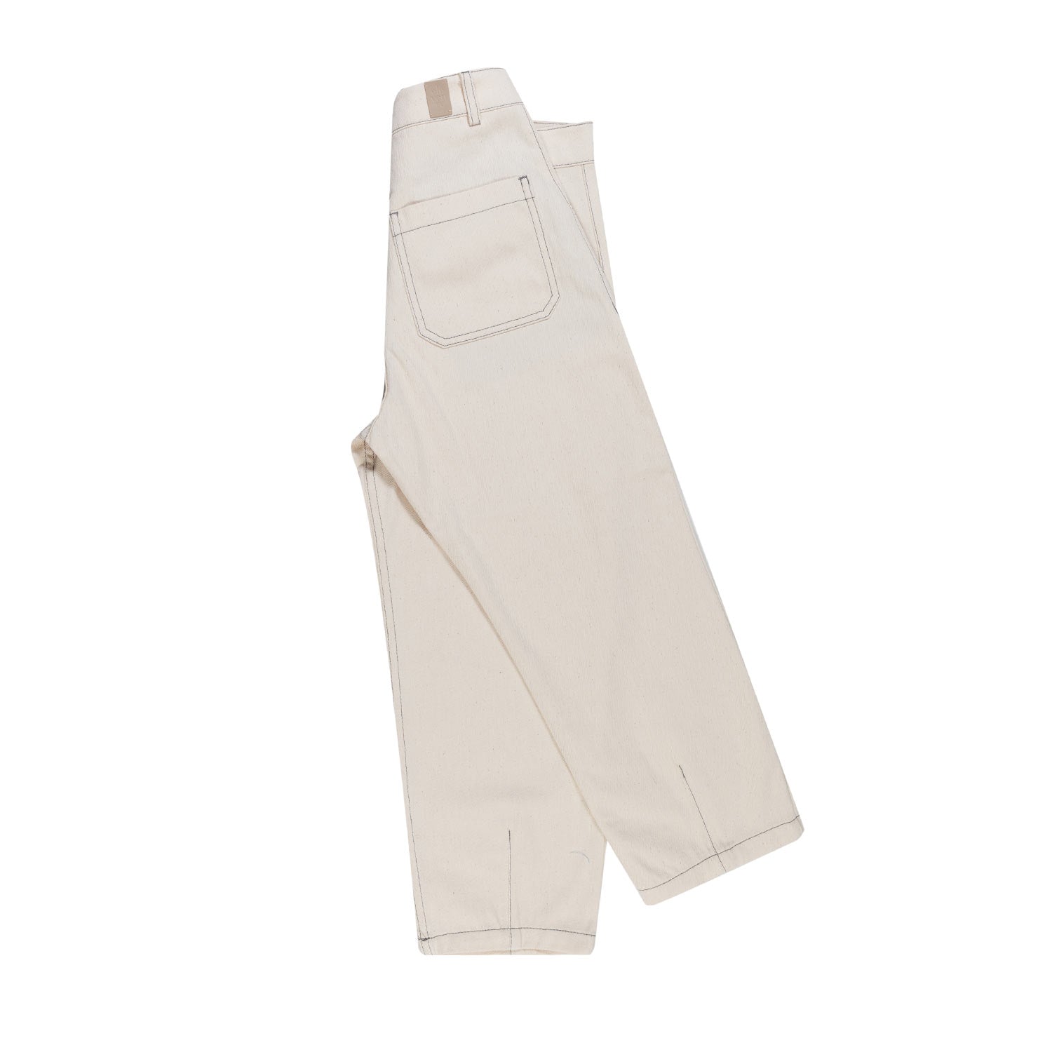 JEANS BEIGE A VITA ALTA BAMBINA E RAGAZZA - annameglio.com abbigliamento moda